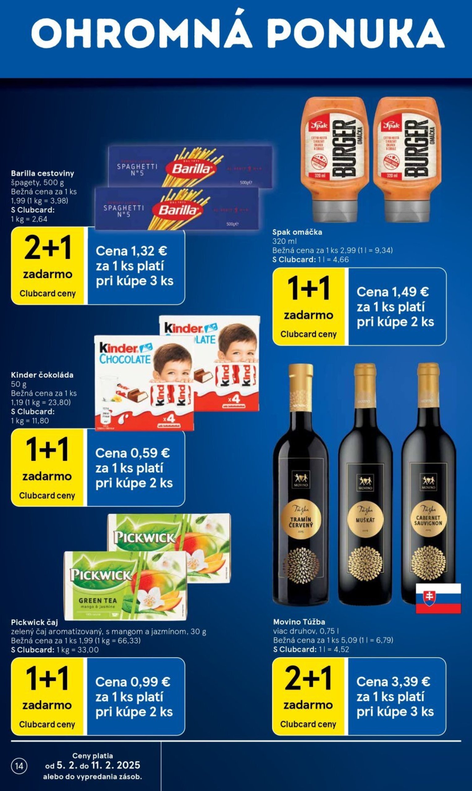 tesco - Tesco Supermarket leták platný od 05.02. - 11.02. - page: 14