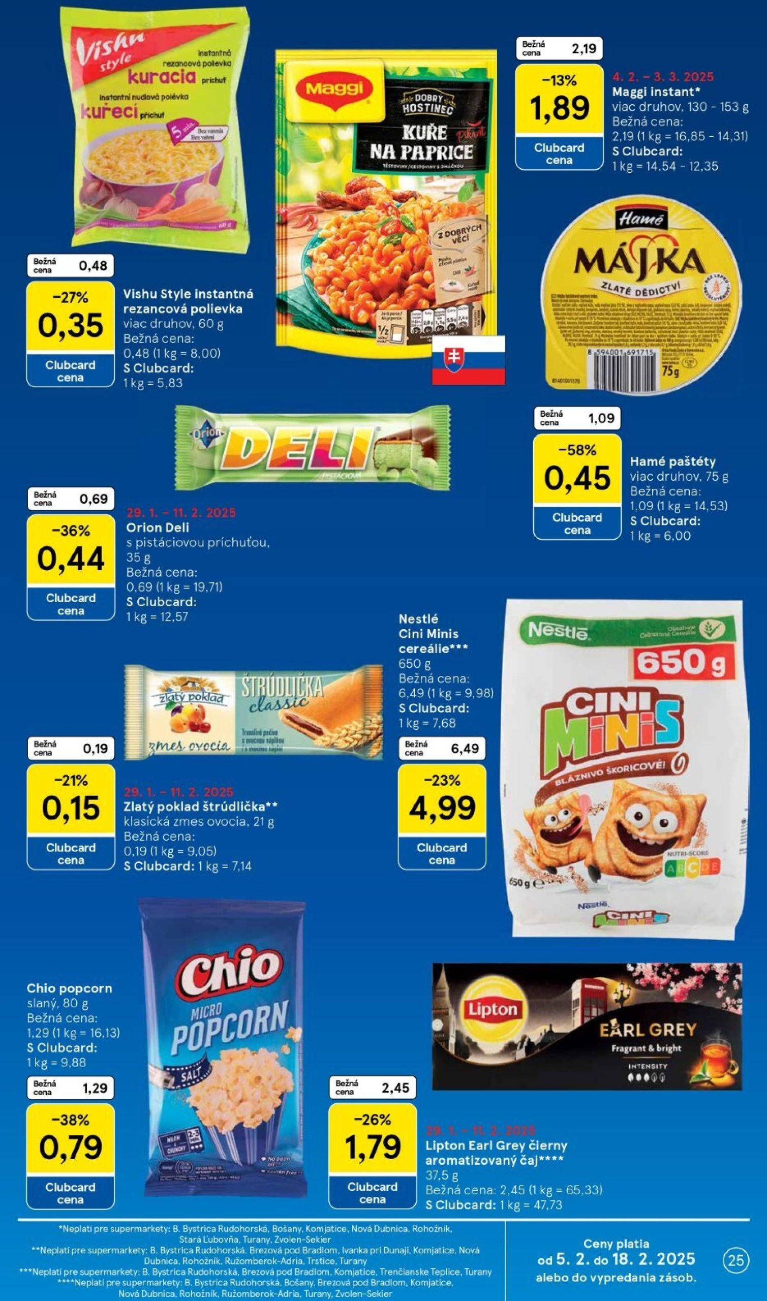 tesco - Tesco Supermarket leták platný od 05.02. - 11.02. - page: 25