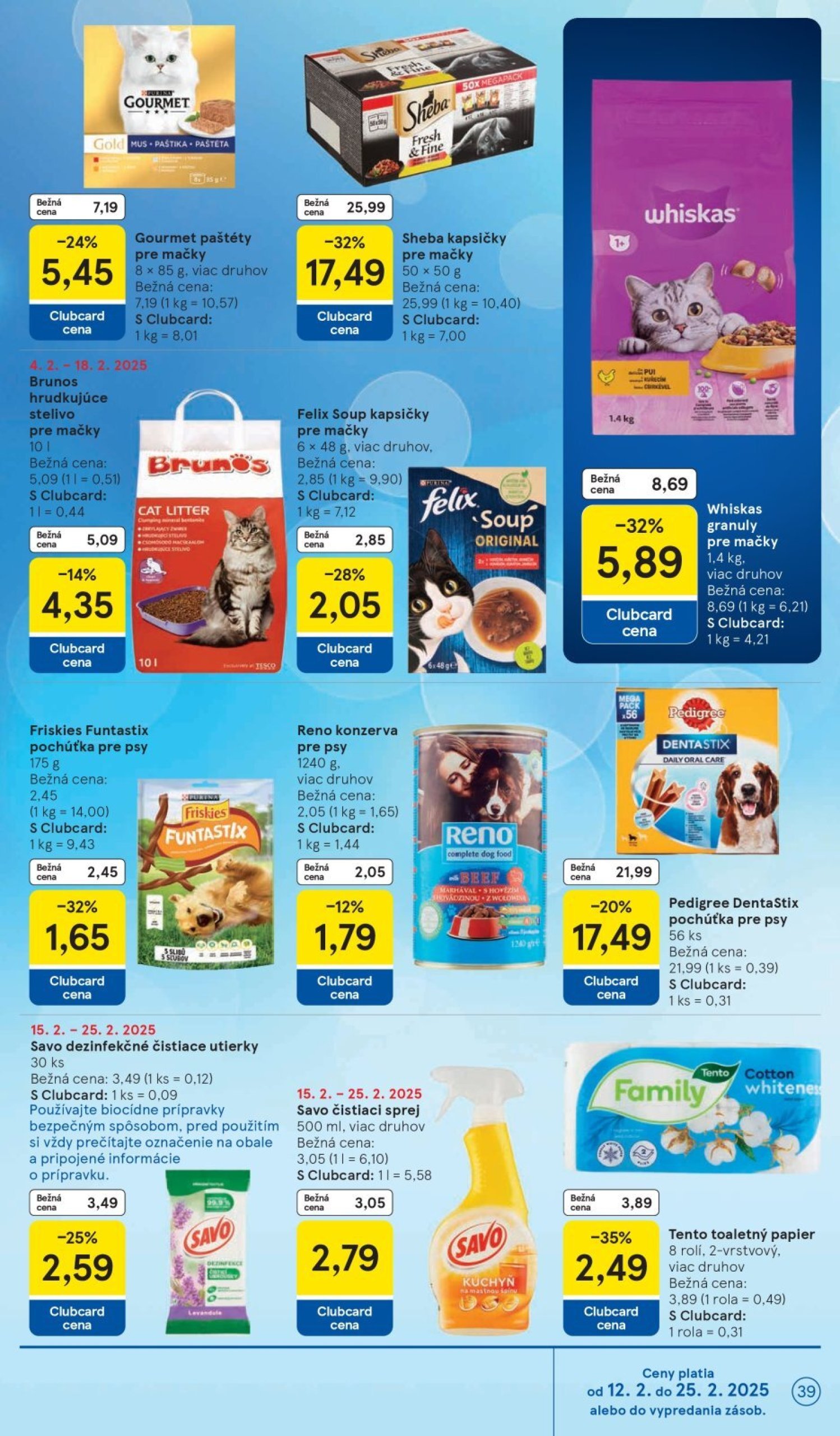 tesco - Tesco leták platný od 12.02. - 18.02. - page: 39