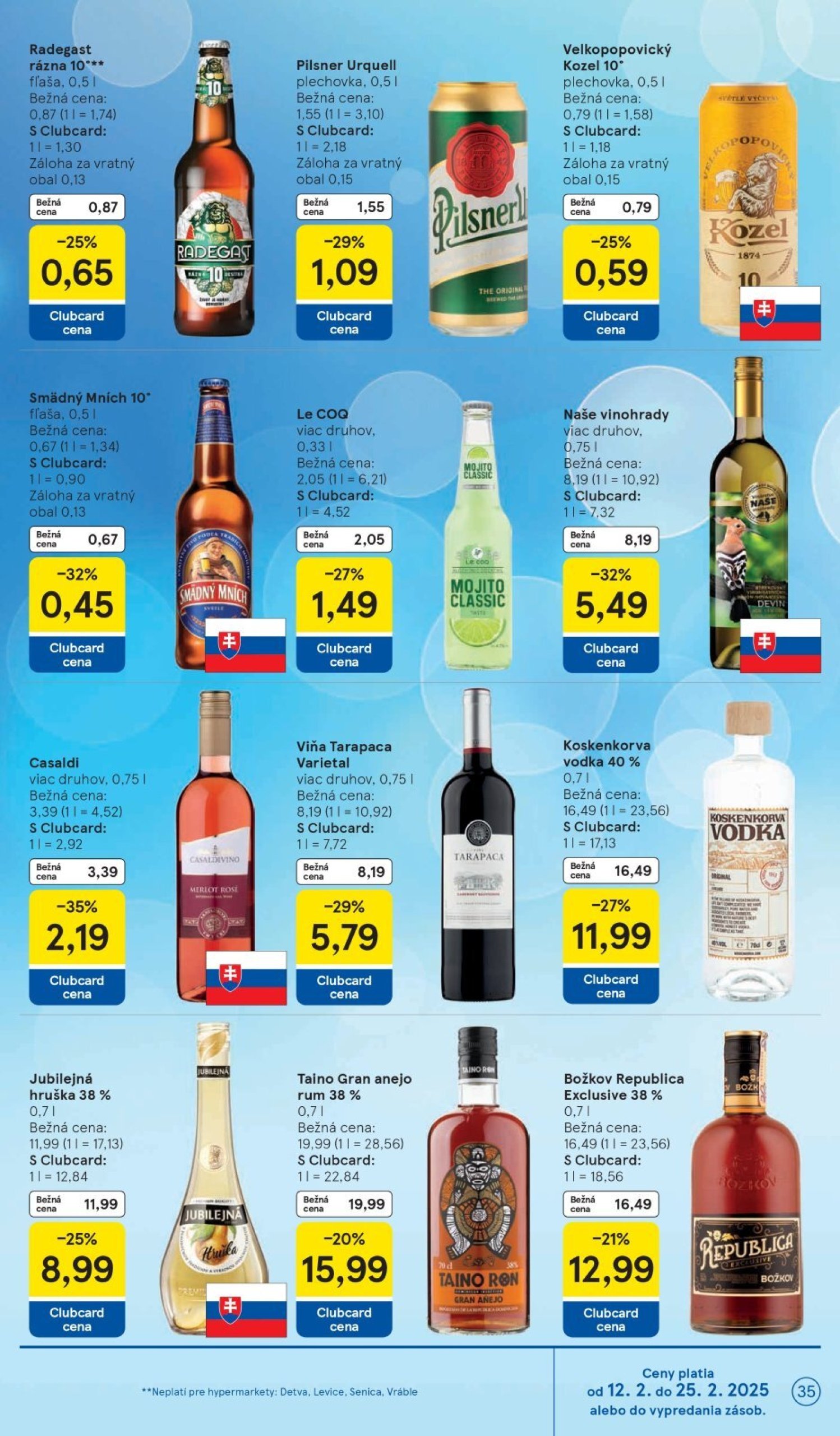 tesco - Tesco leták platný od 12.02. - 18.02. - page: 35