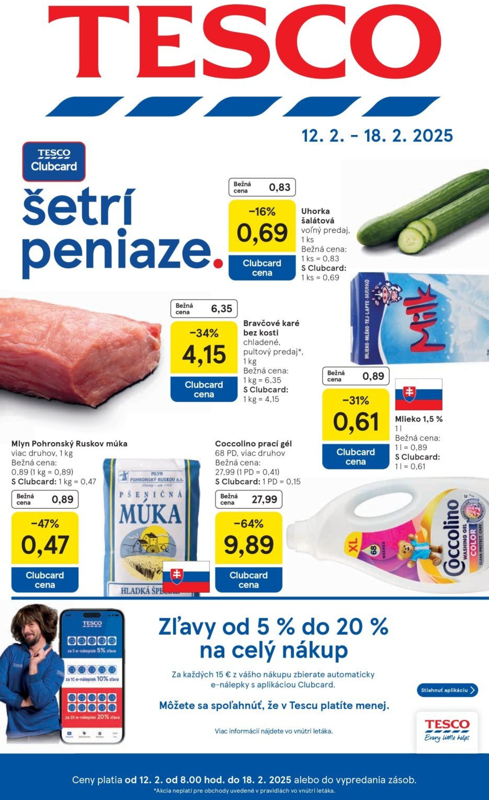 tesco - Tesco leták platný od 12.02. - 18.02.