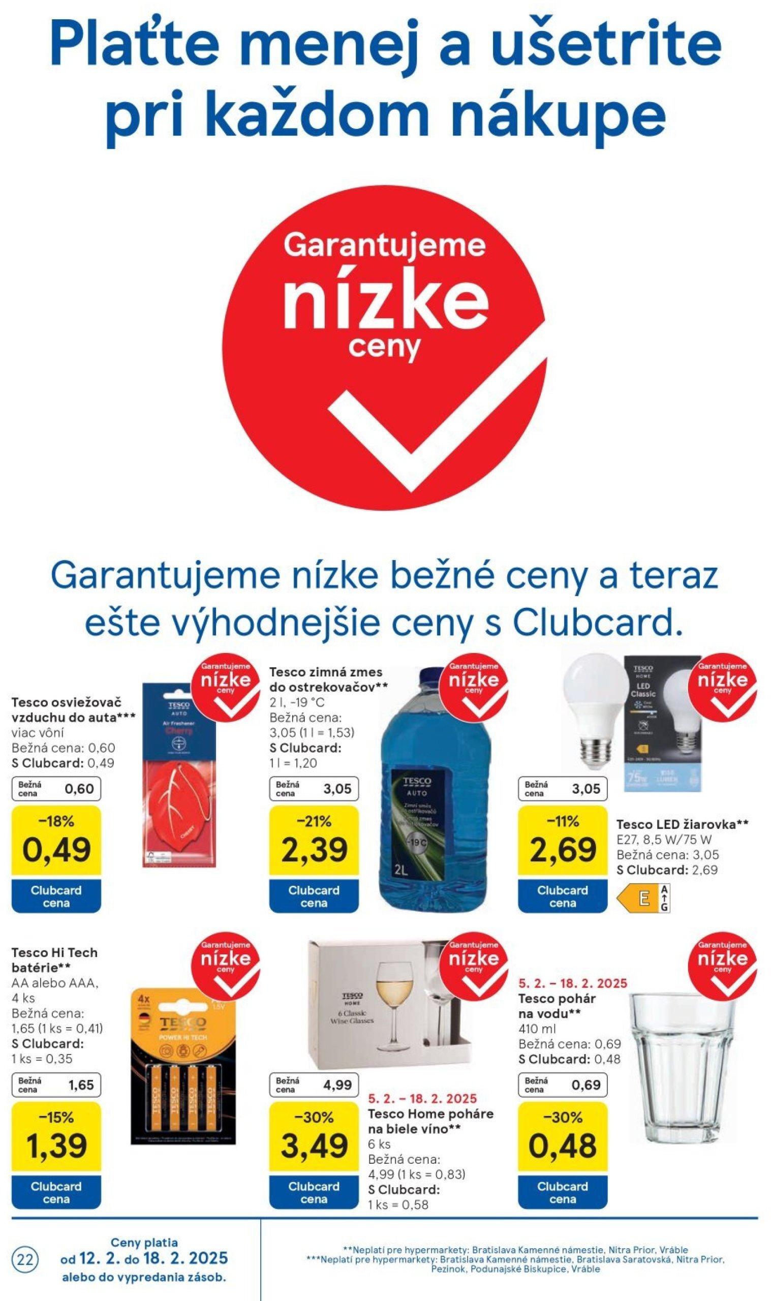 tesco - Tesco leták platný od 12.02. - 18.02. - page: 22