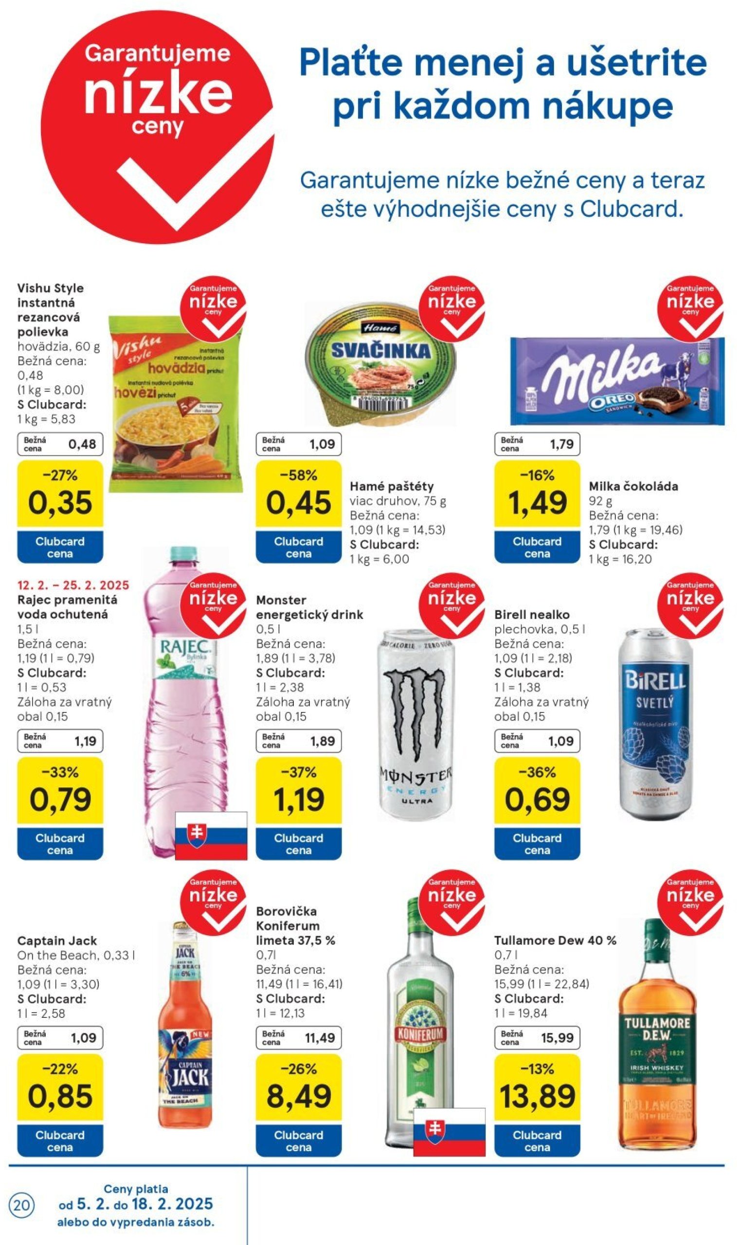 tesco - Tesco leták platný od 12.02. - 18.02. - page: 20