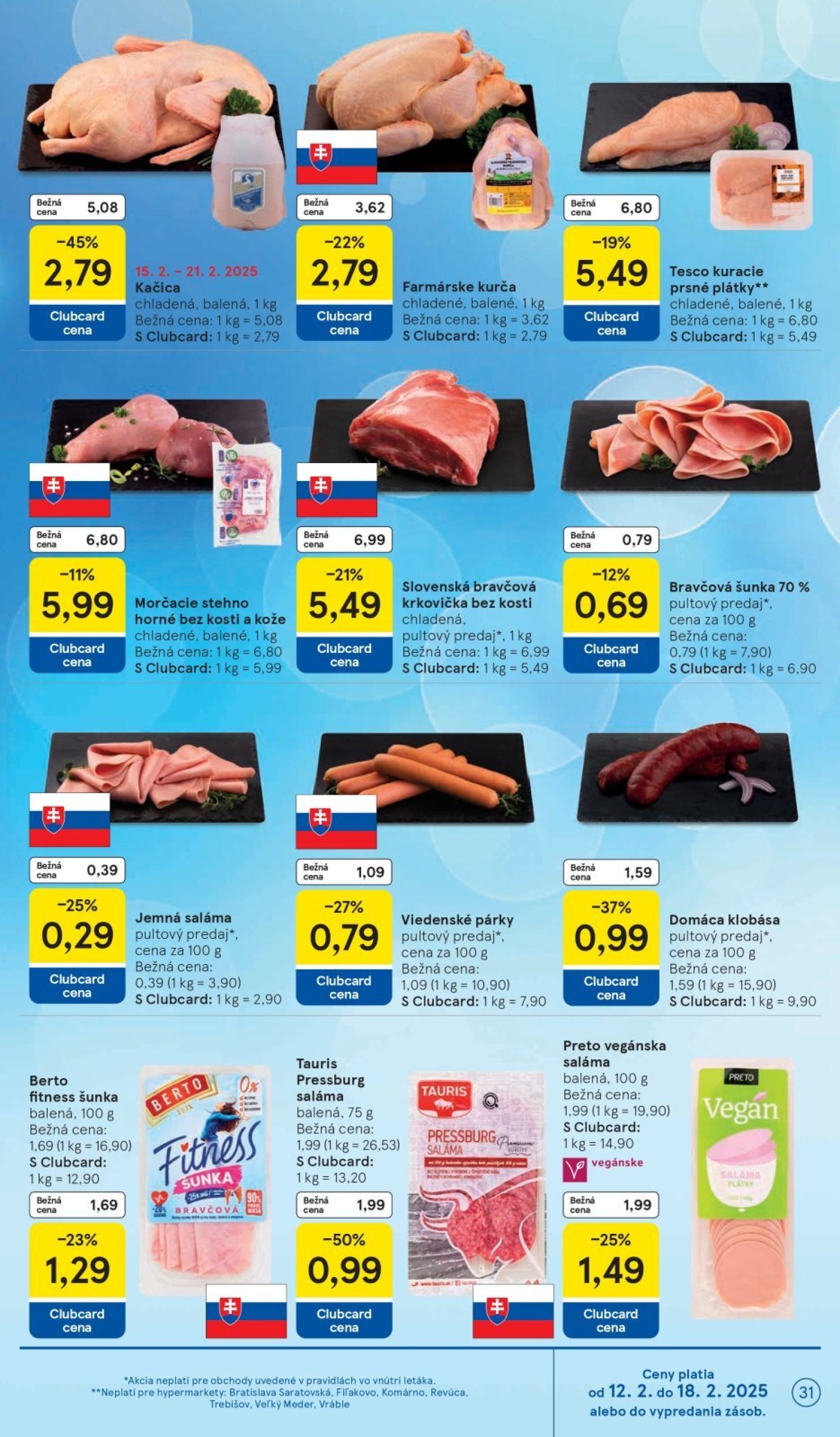 tesco - Tesco leták platný od 12.02. - 18.02. - page: 31