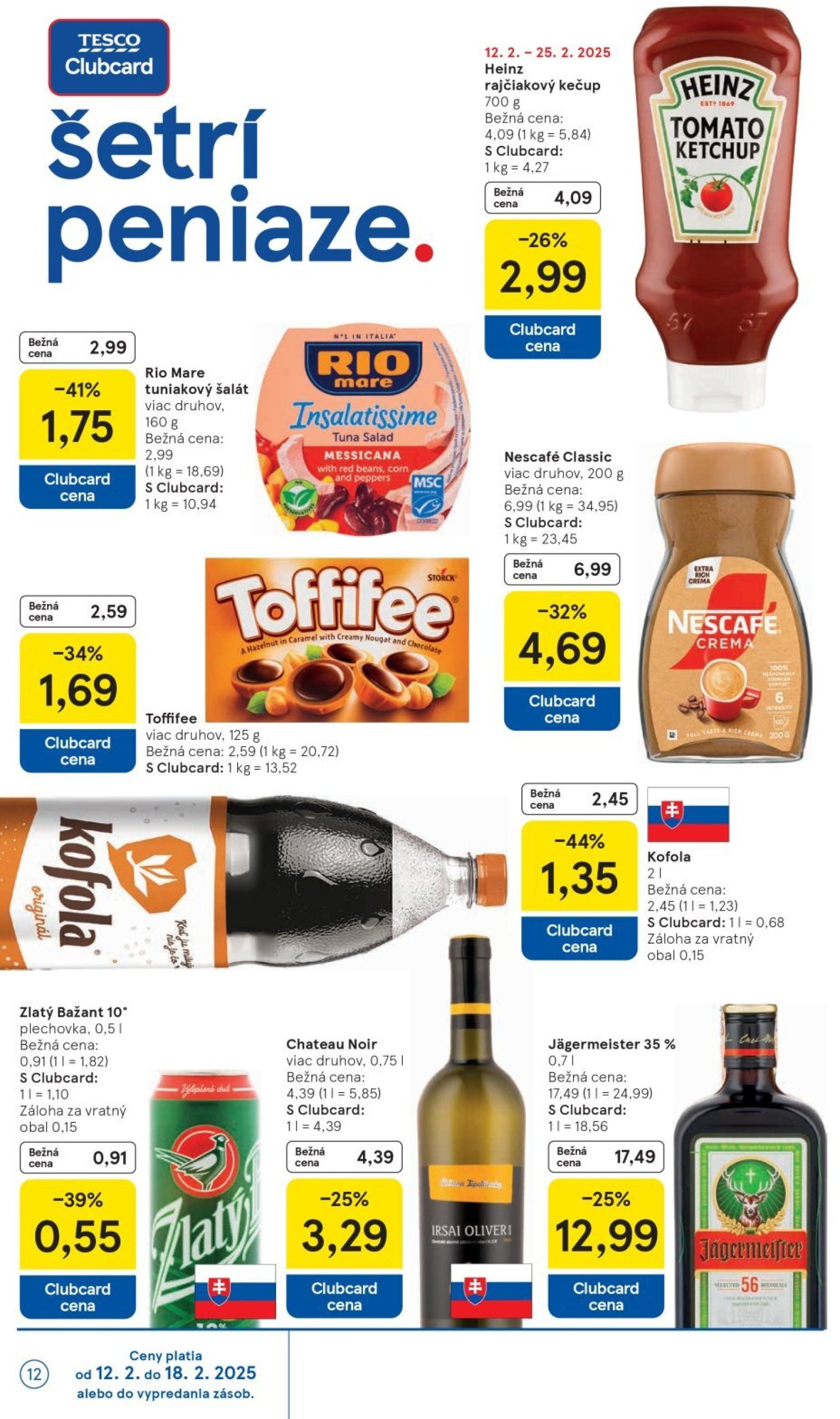 tesco - Tesco leták platný od 12.02. - 18.02. - page: 12