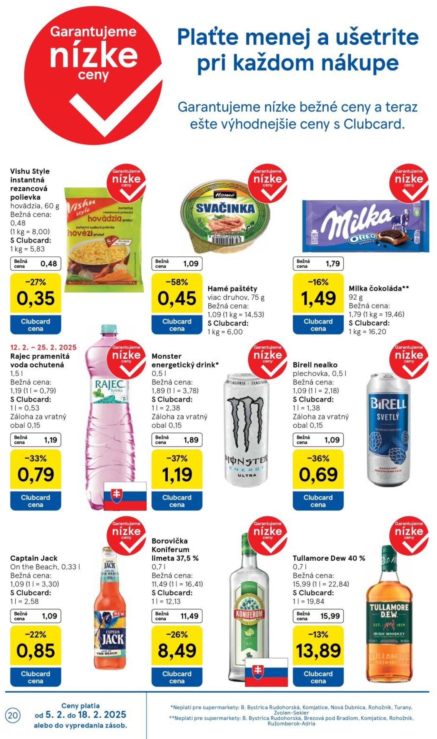 tesco - Tesco supermarket leták platný od 12.02. - 18.02. - page: 20