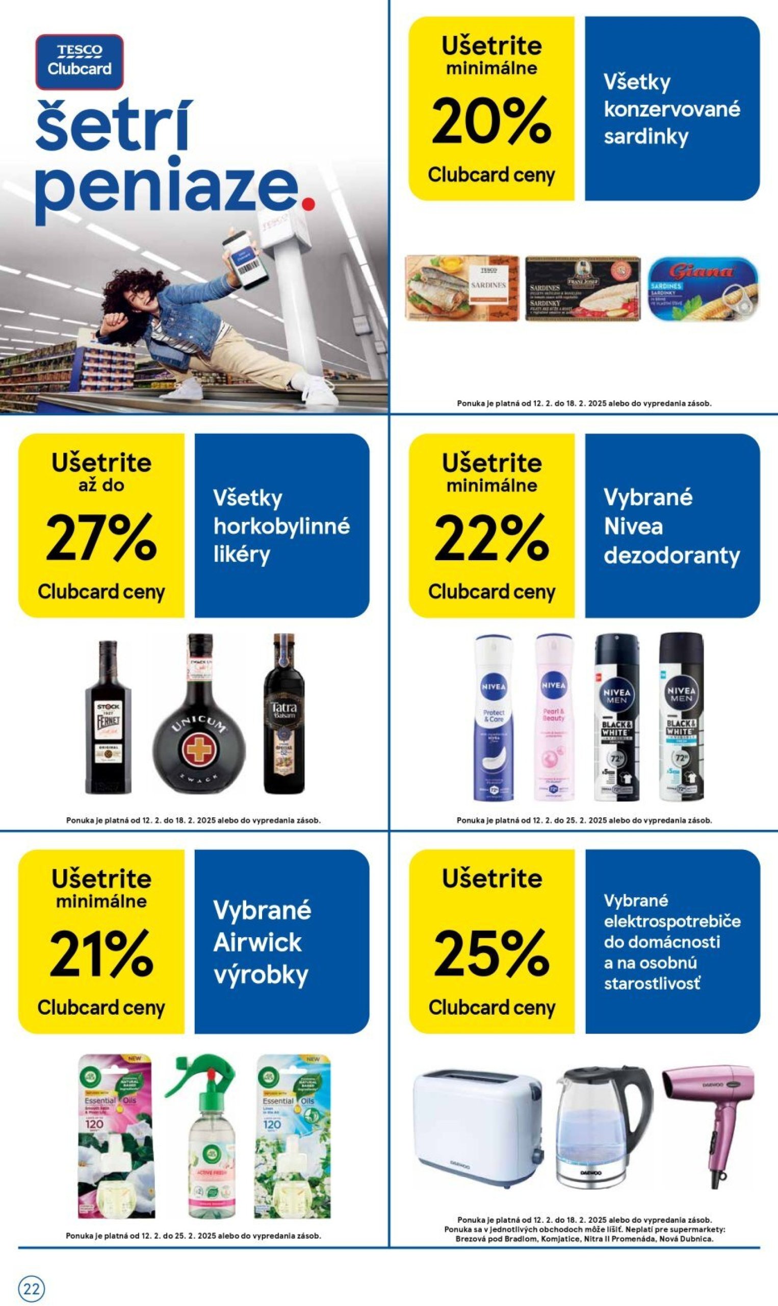 tesco - Tesco supermarket leták platný od 12.02. - 18.02. - page: 22