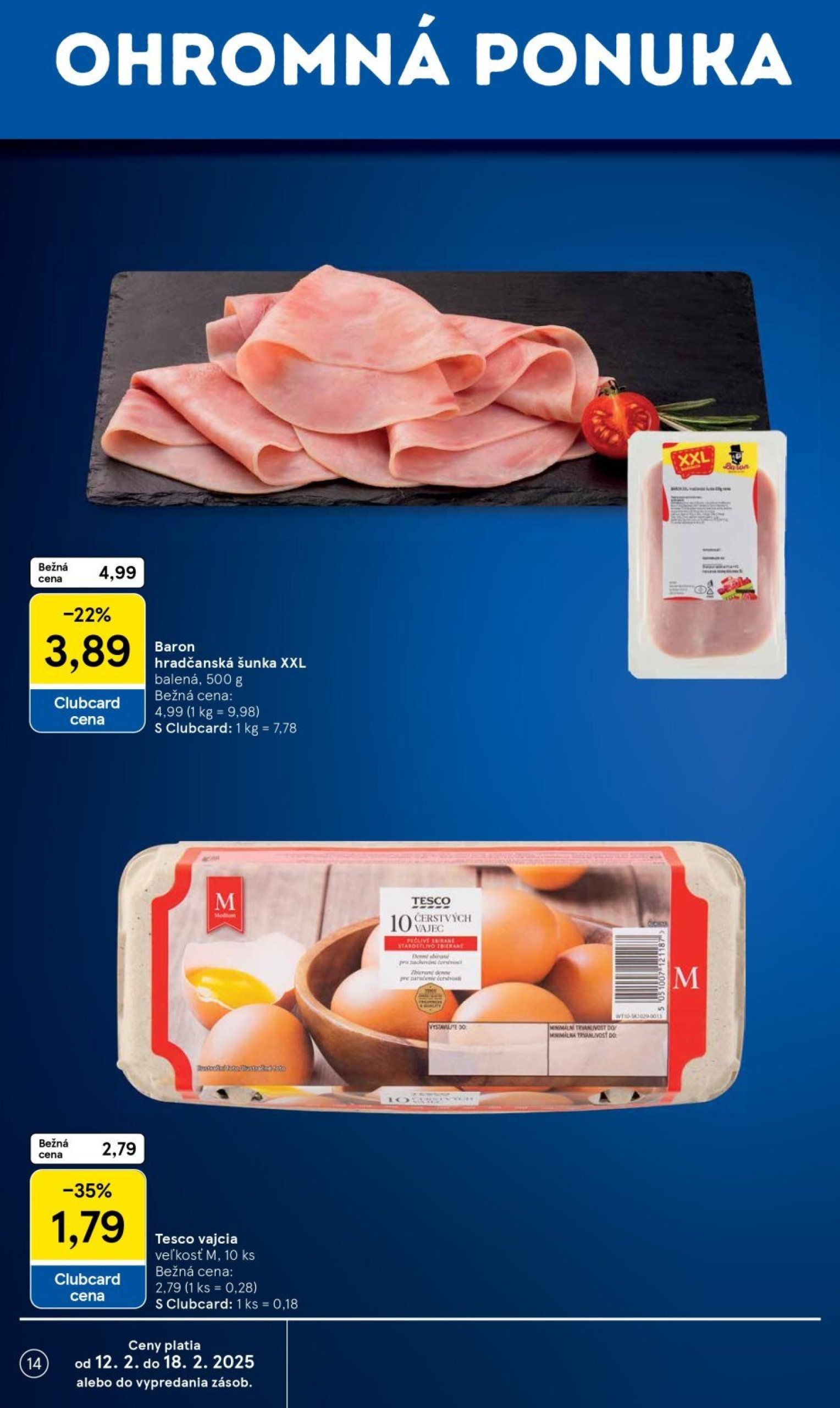 tesco - Tesco supermarket leták platný od 12.02. - 18.02. - page: 14