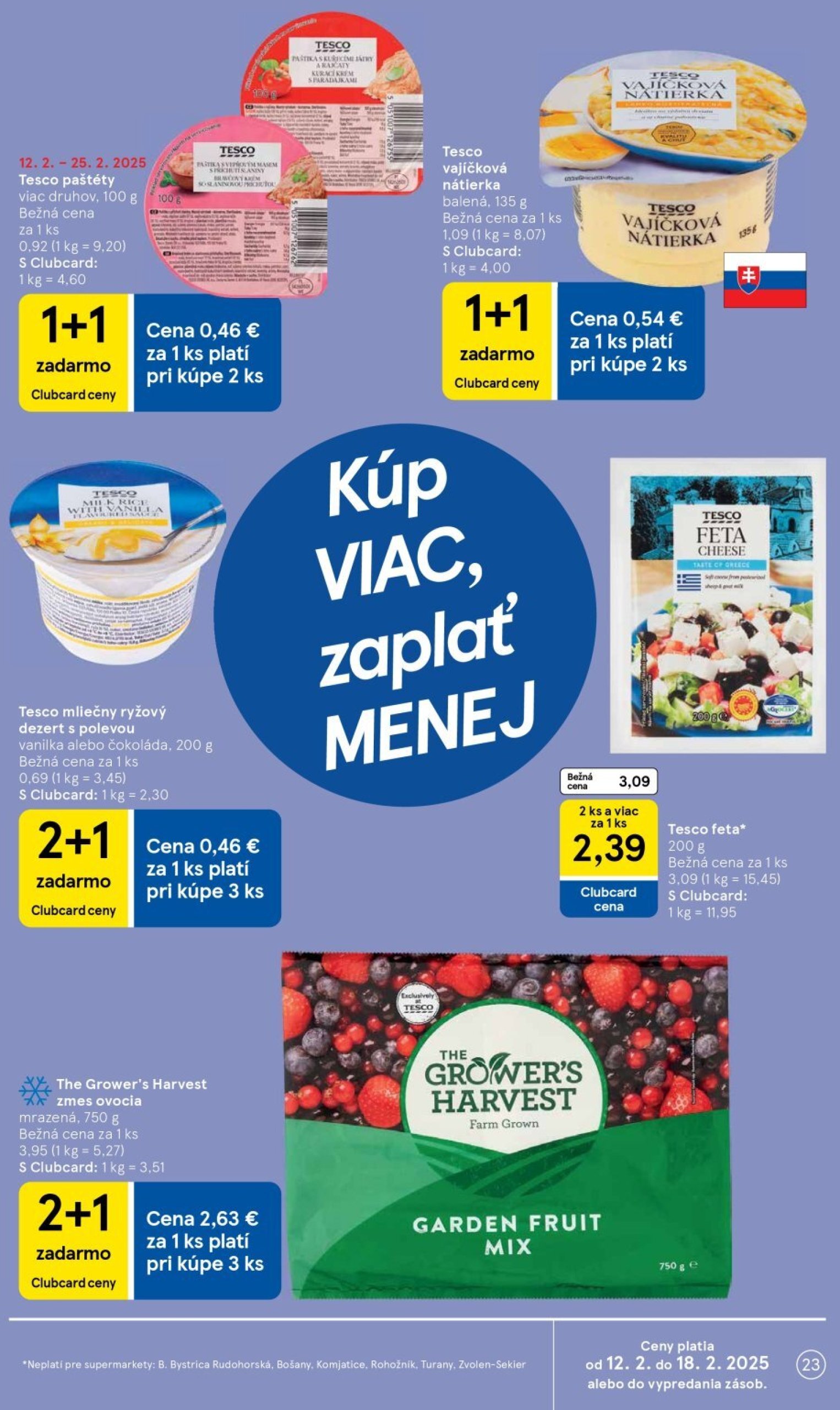 tesco - Tesco supermarket leták platný od 12.02. - 18.02. - page: 23