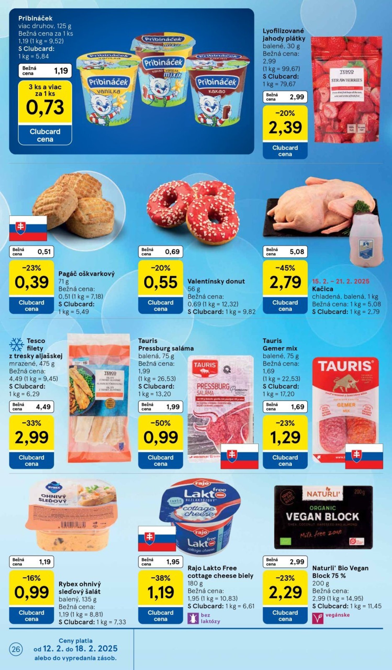 tesco - Tesco supermarket leták platný od 12.02. - 18.02. - page: 26