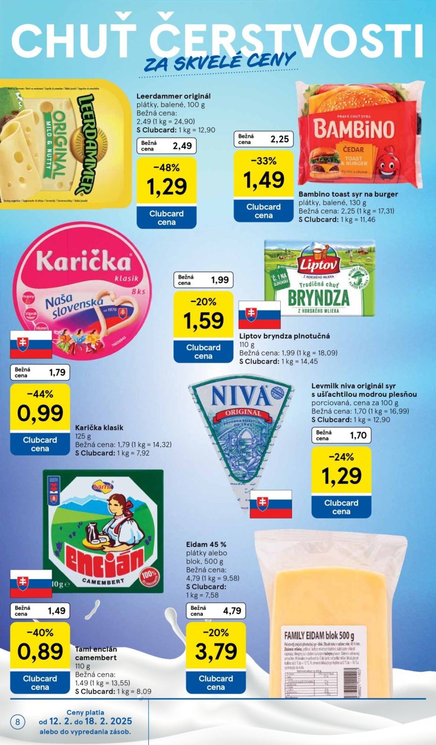 tesco - Tesco supermarket leták platný od 12.02. - 18.02. - page: 8