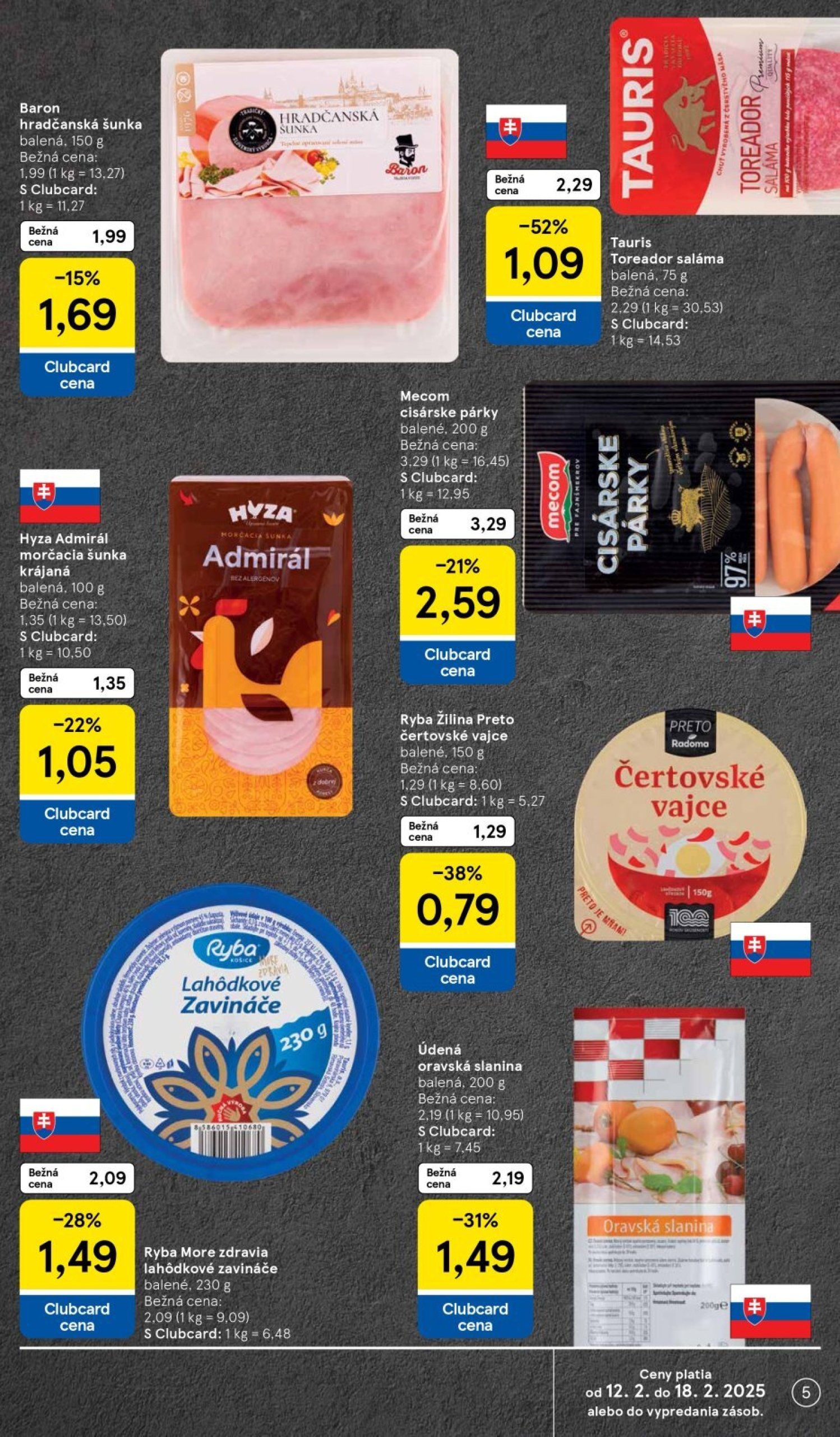 tesco - Tesco supermarket leták platný od 12.02. - 18.02. - page: 5