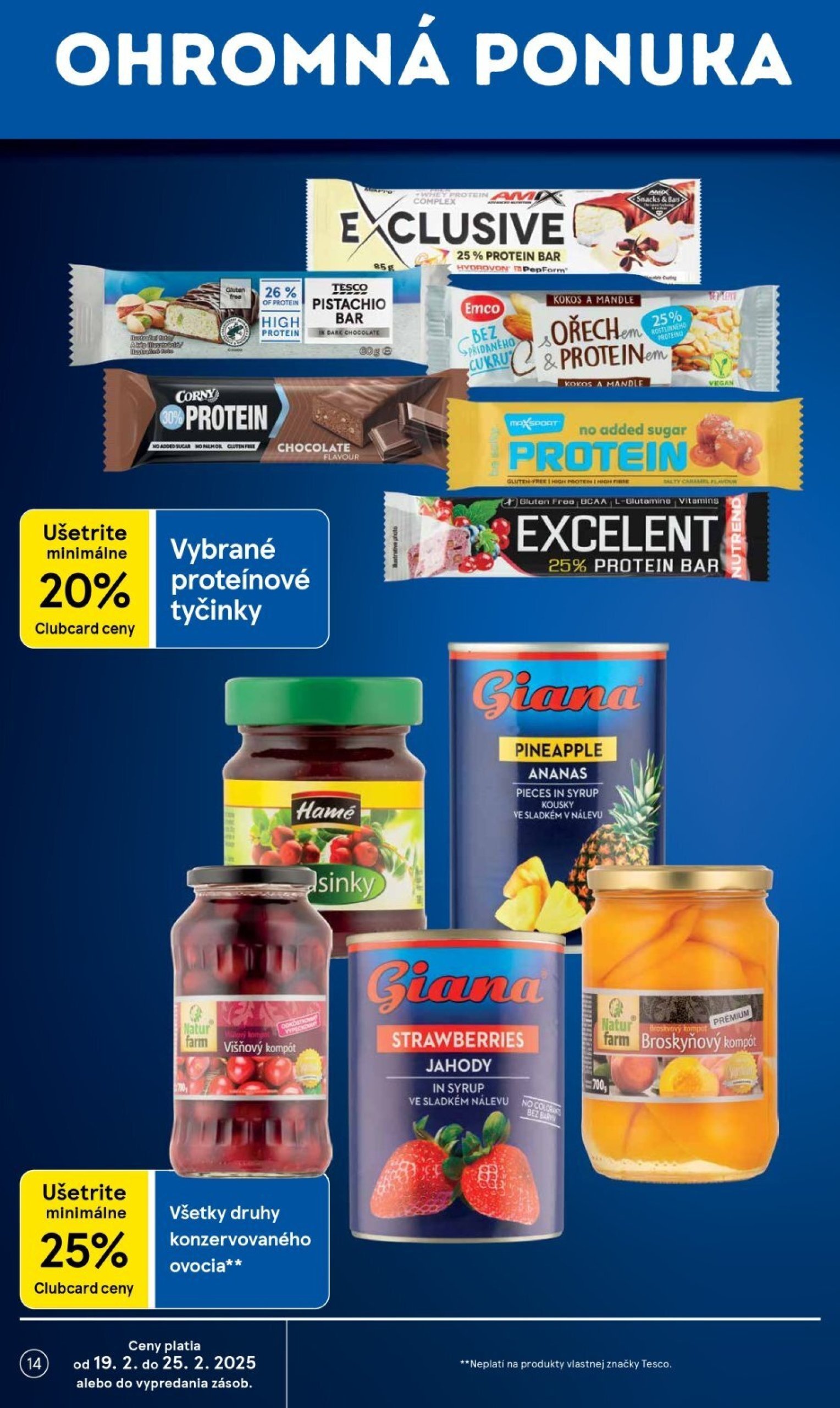 tesco - Tesco leták platný od 19.02. - 25.02. - page: 14