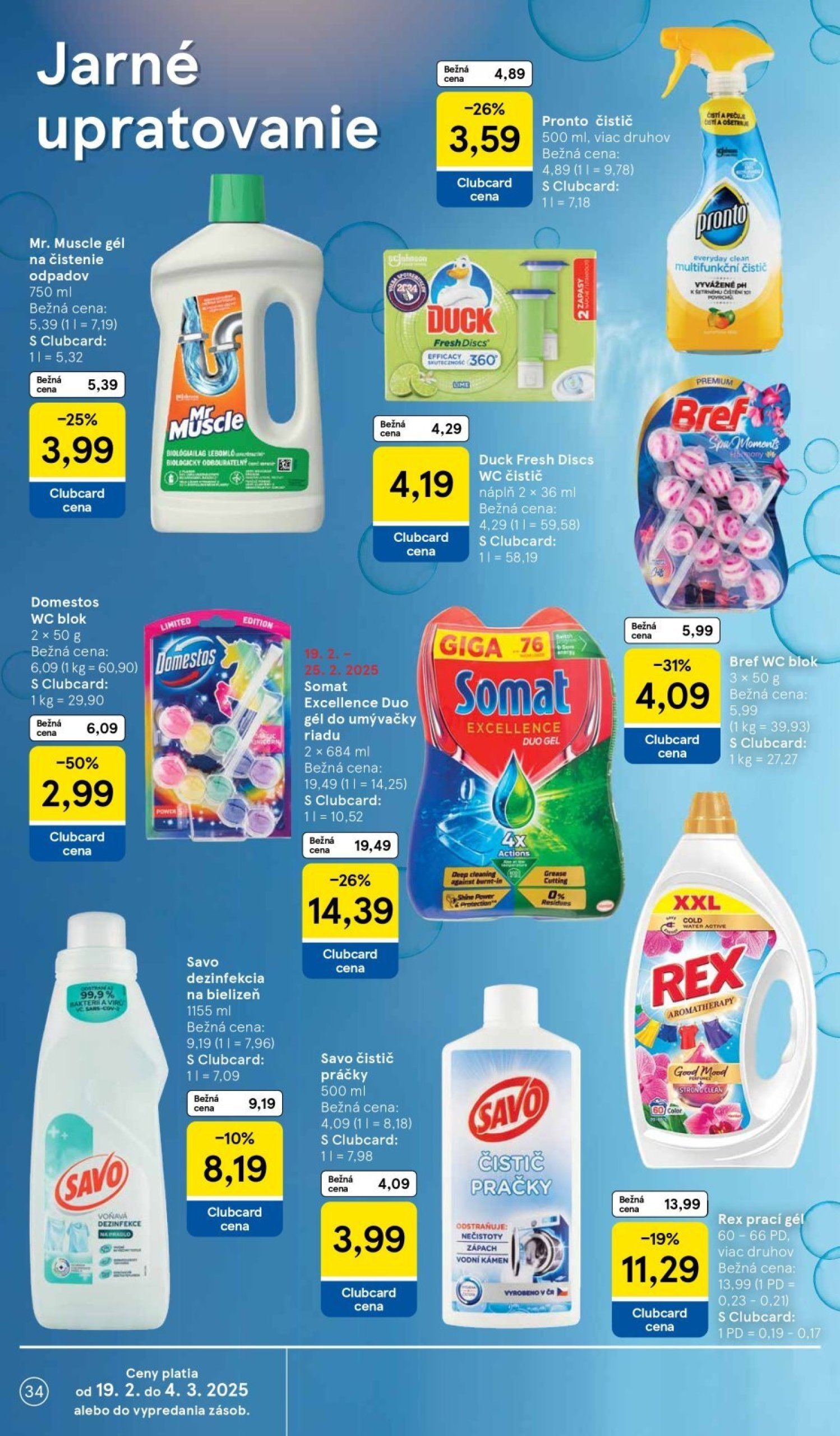 tesco - Tesco leták platný od 19.02. - 25.02. - page: 34