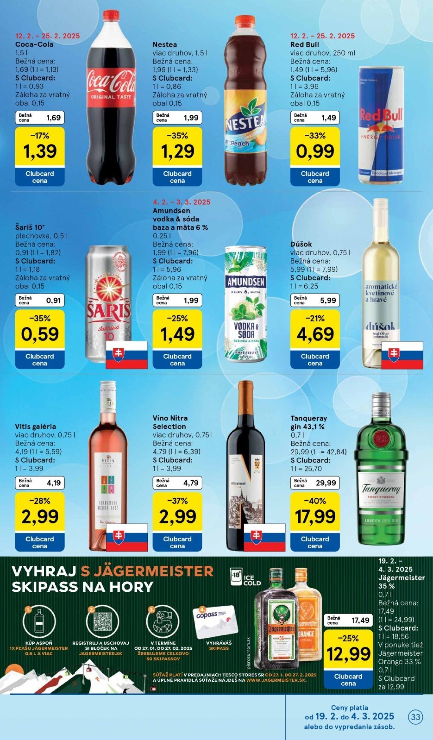 tesco - Tesco leták platný od 19.02. - 25.02. - page: 33