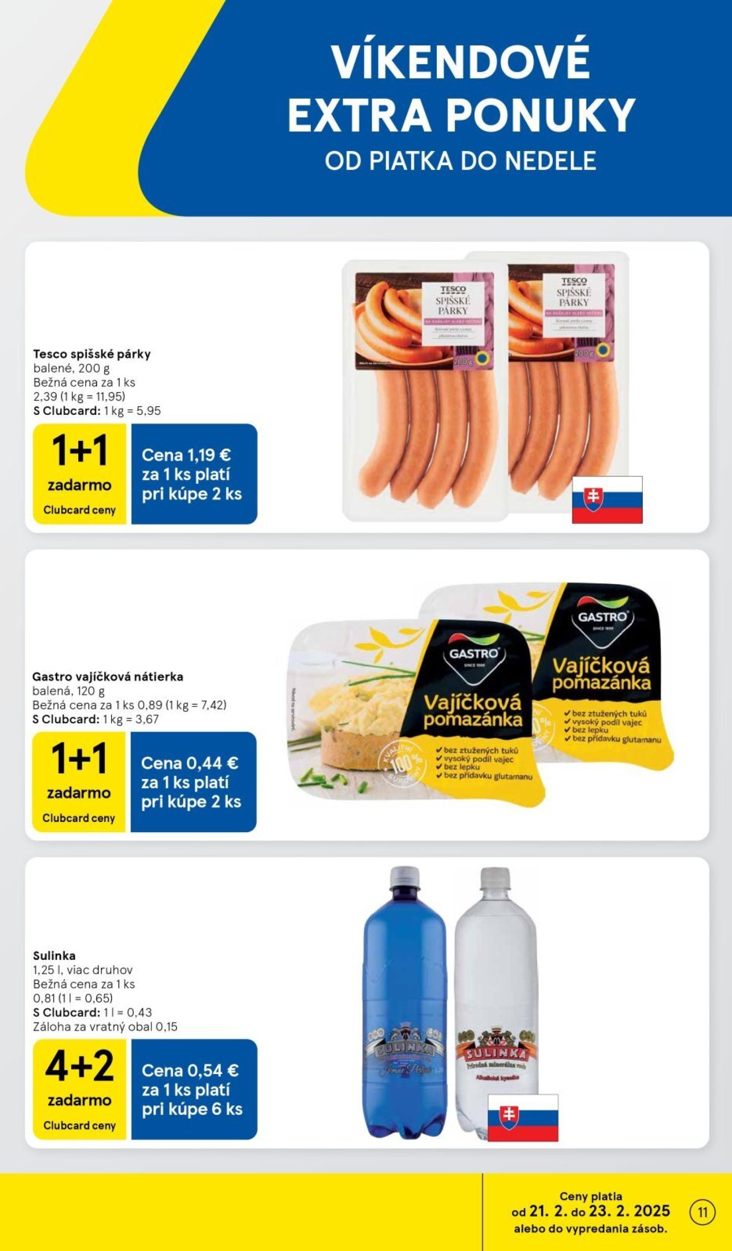 tesco - Tesco leták platný od 19.02. - 25.02. - page: 11