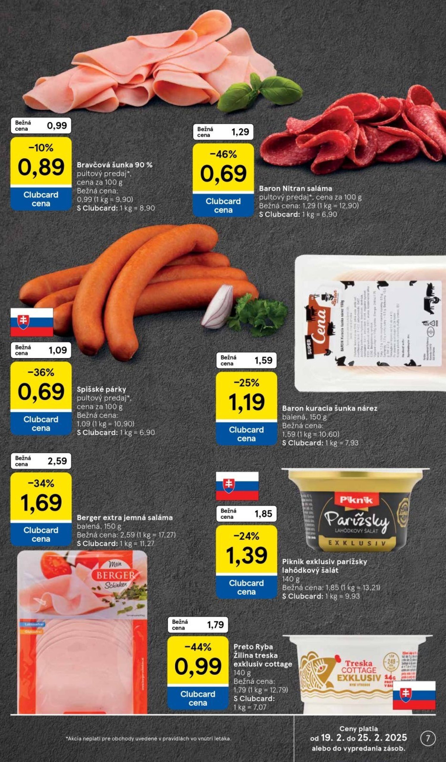 tesco - Tesco leták platný od 19.02. - 25.02. - page: 7