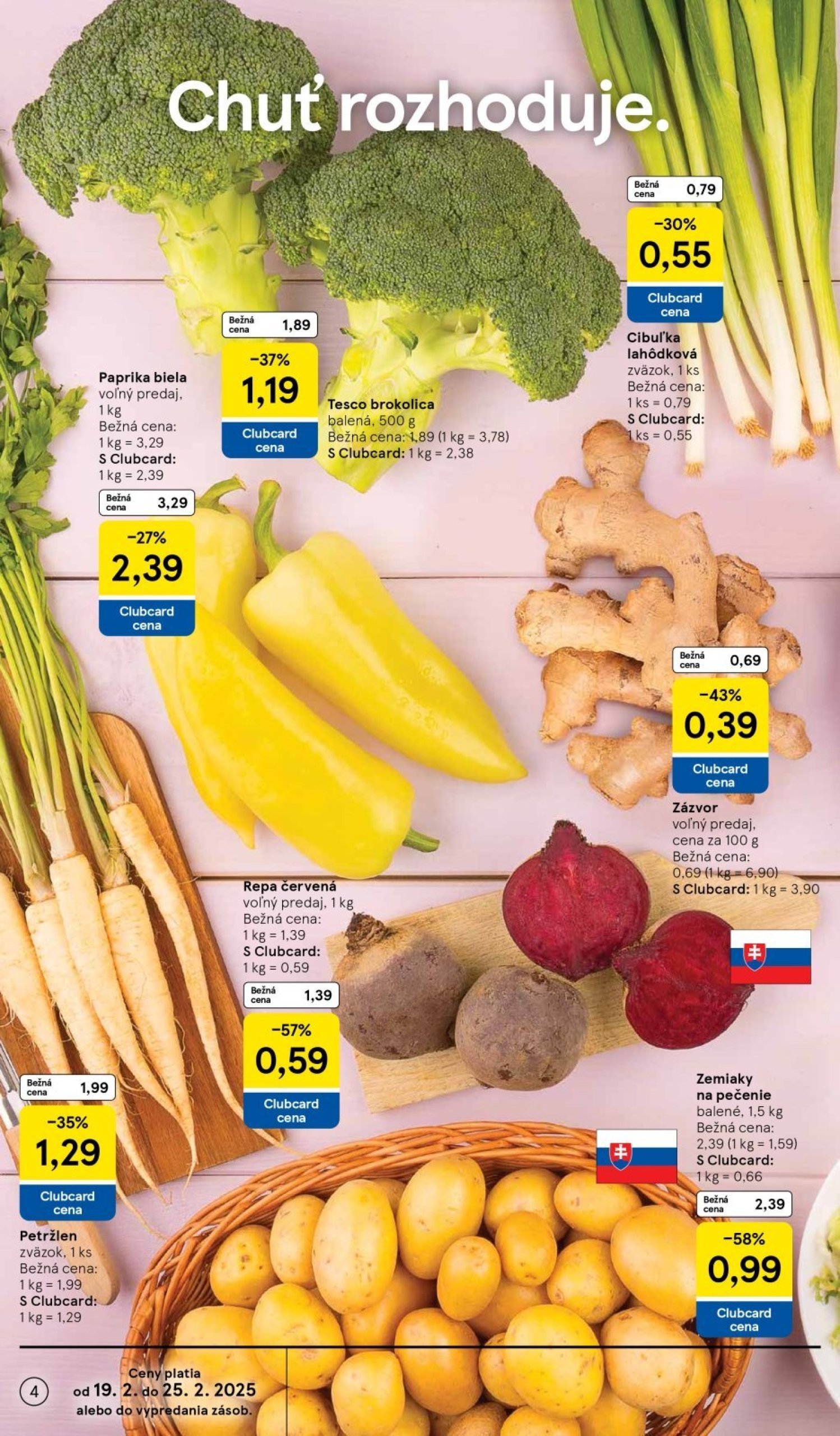 tesco - Tesco leták platný od 19.02. - 25.02. - page: 4