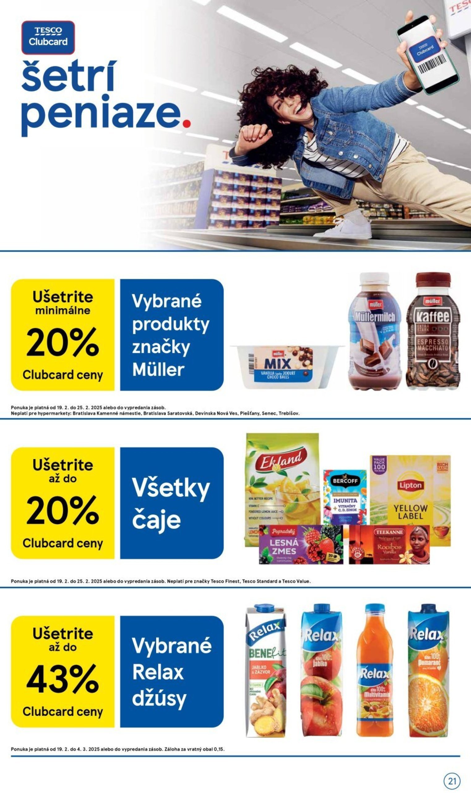 tesco - Tesco leták platný od 19.02. - 25.02. - page: 21