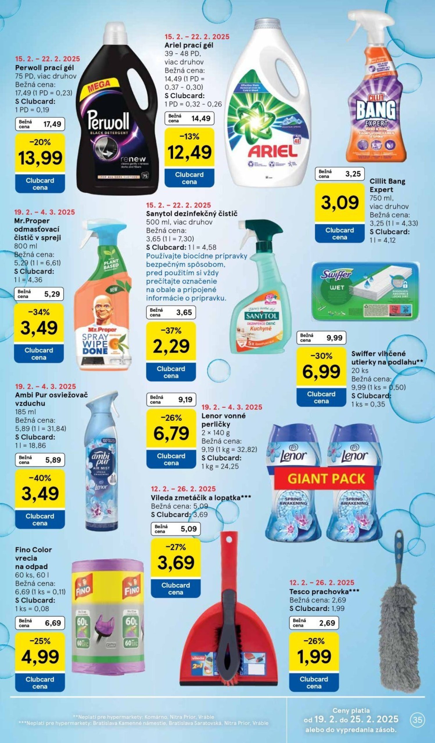 tesco - Tesco leták platný od 19.02. - 25.02. - page: 35