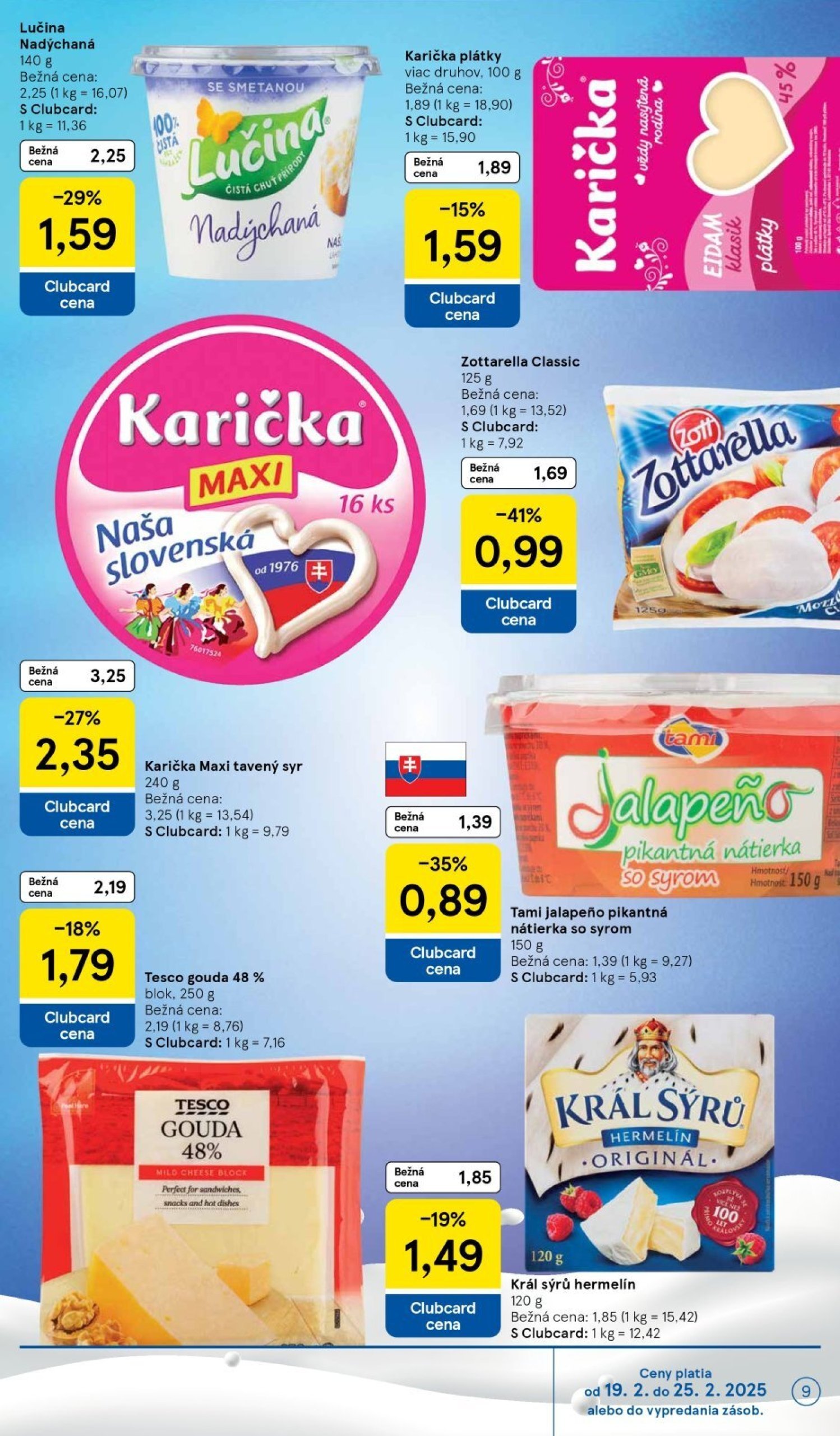 tesco - Tesco leták platný od 19.02. - 25.02. - page: 9