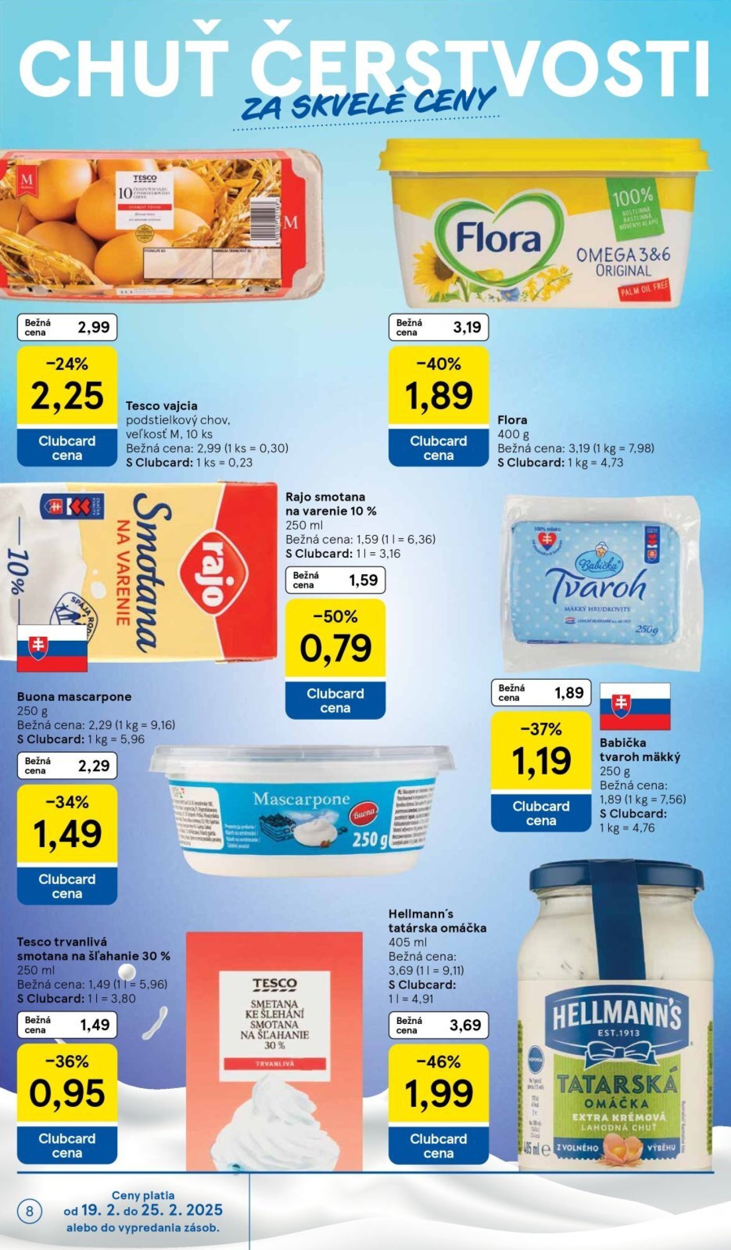 tesco - Tesco leták platný od 19.02. - 25.02. - page: 8