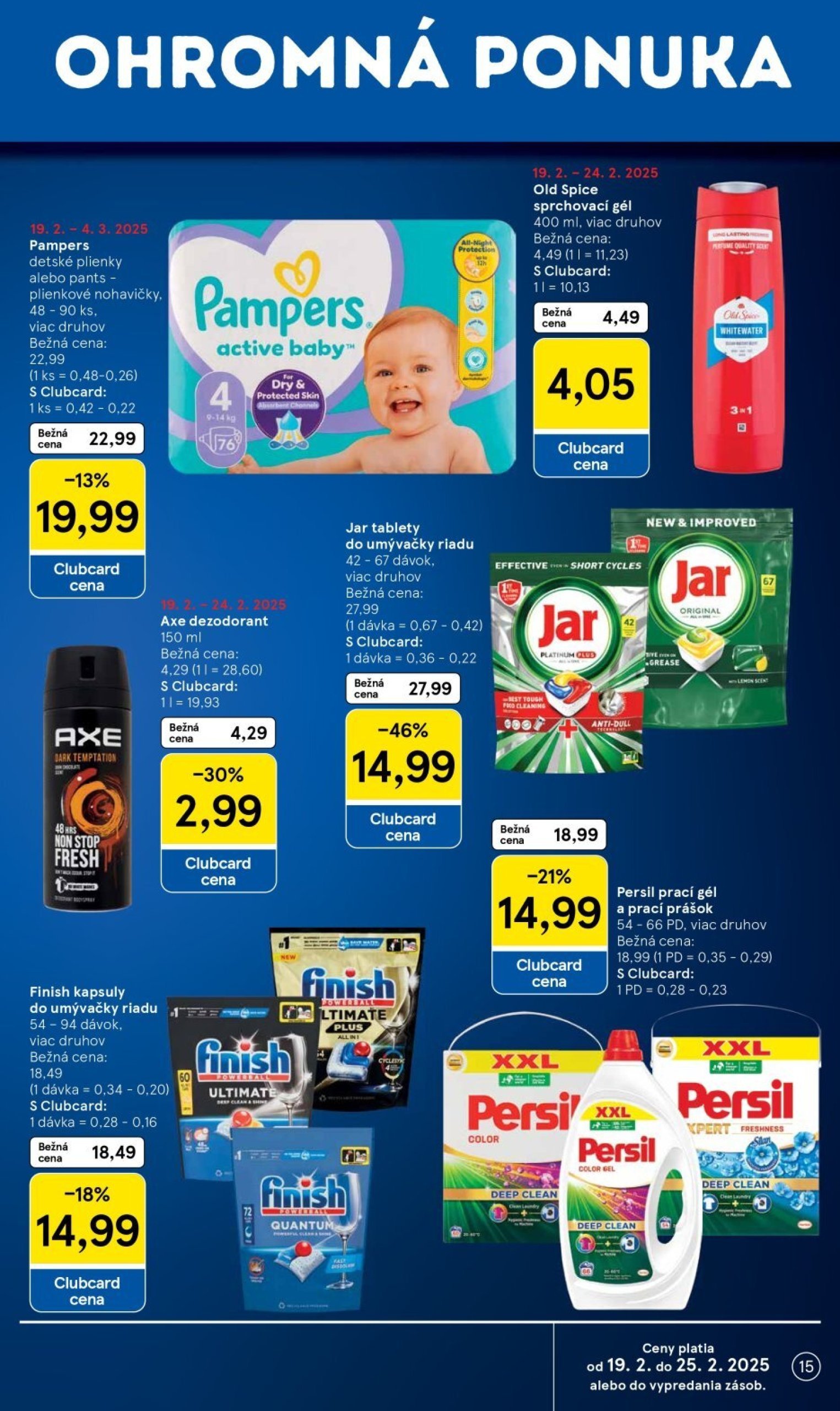 tesco - Tesco leták platný od 19.02. - 25.02. - page: 15