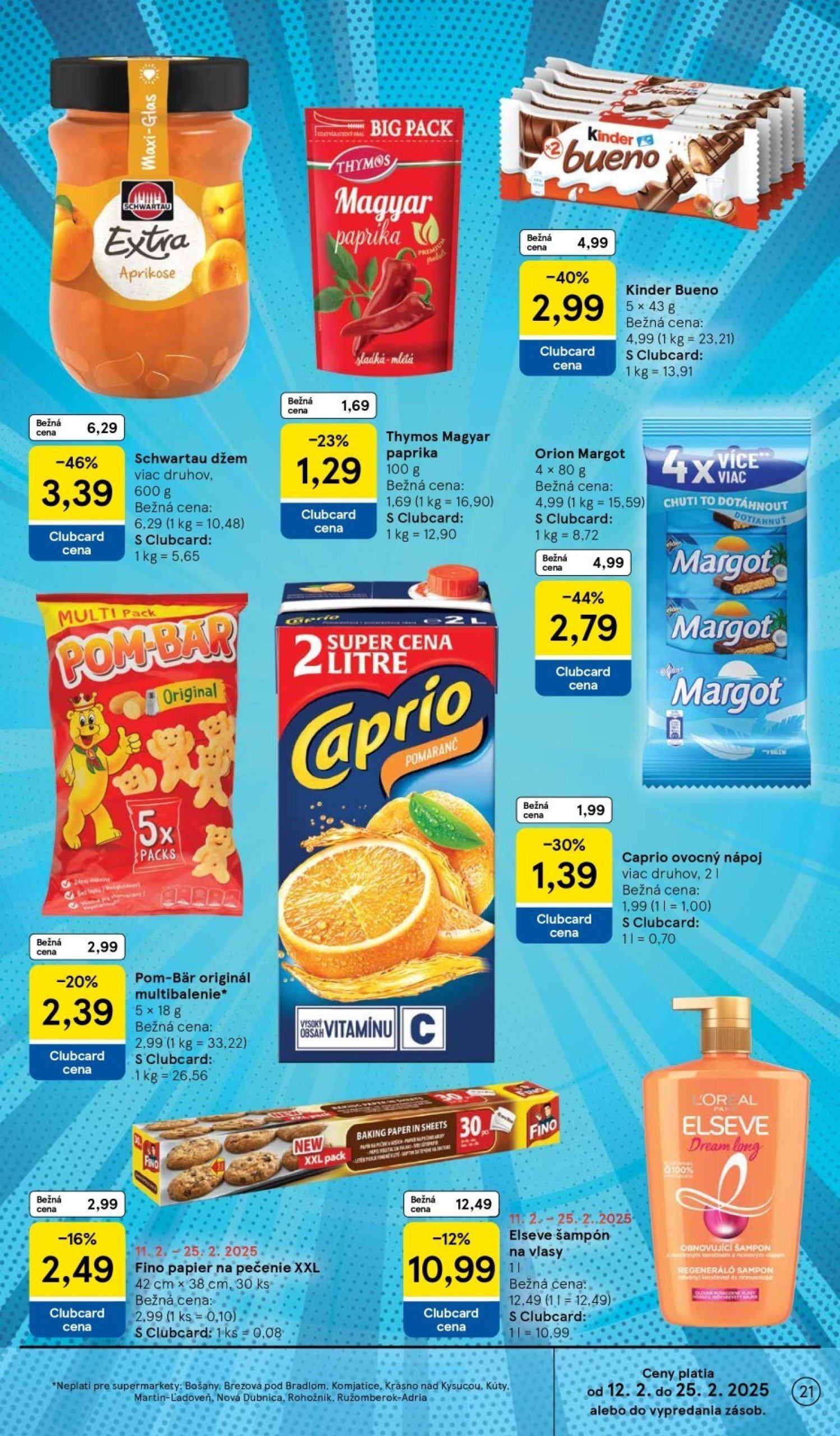 tesco - Tesco supermarket leták platný od 19.02. - 25.02. - page: 21