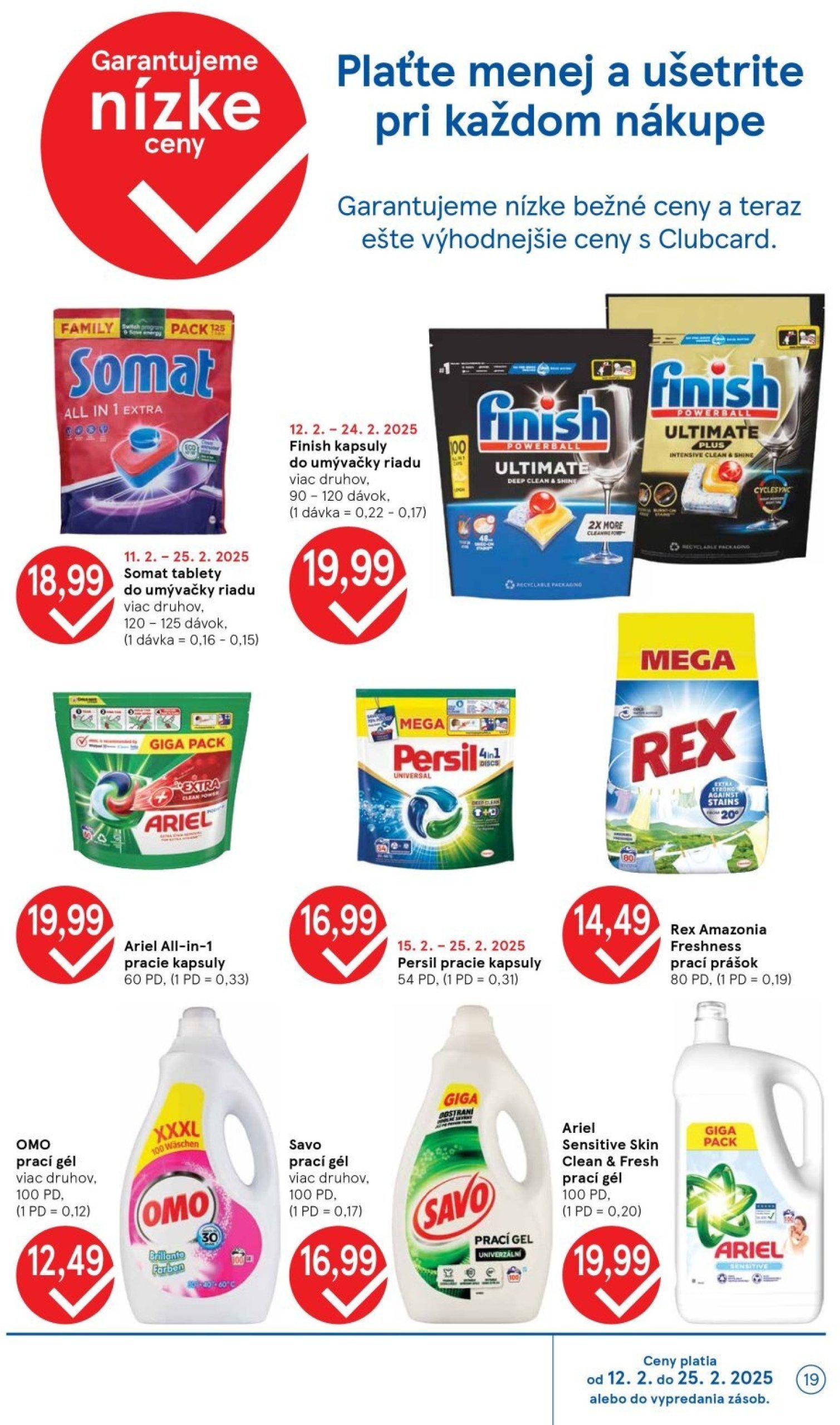 tesco - Tesco supermarket leták platný od 19.02. - 25.02. - page: 19