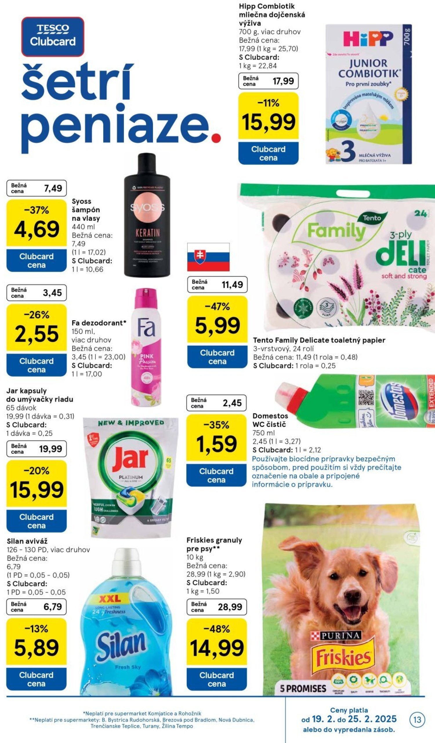 tesco - Tesco supermarket leták platný od 19.02. - 25.02. - page: 13