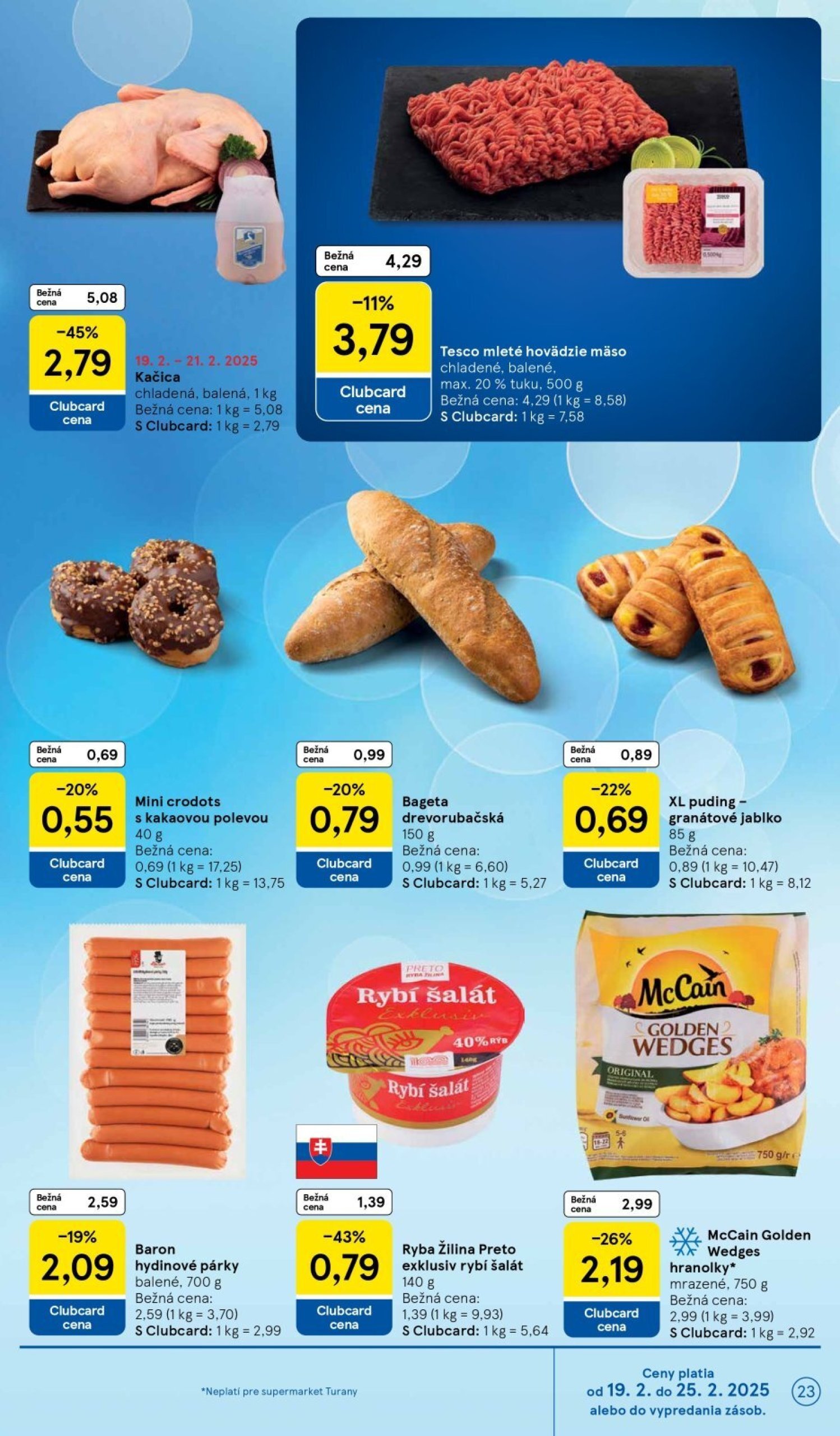 tesco - Tesco supermarket leták platný od 19.02. - 25.02. - page: 23