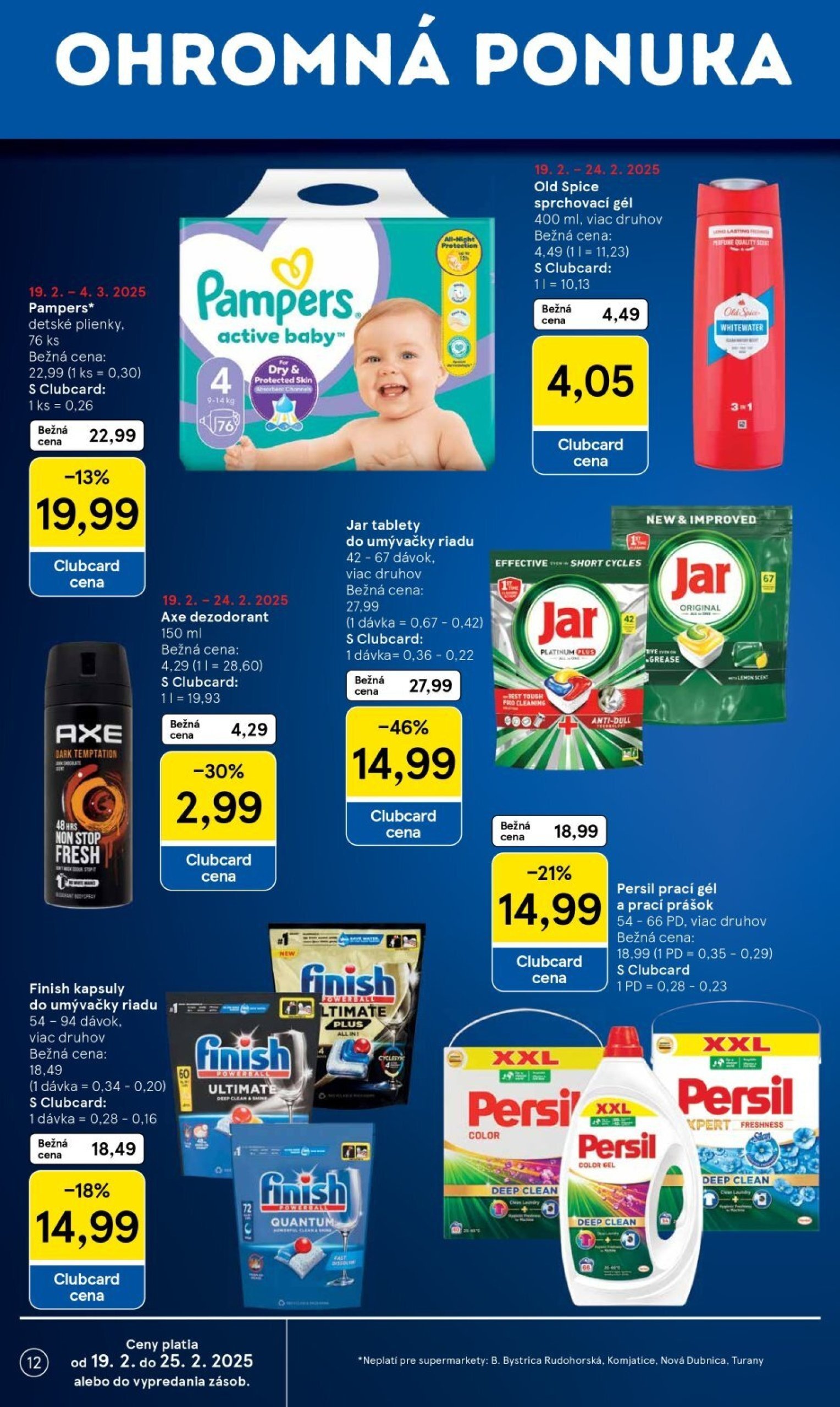 tesco - Tesco supermarket leták platný od 19.02. - 25.02. - page: 12