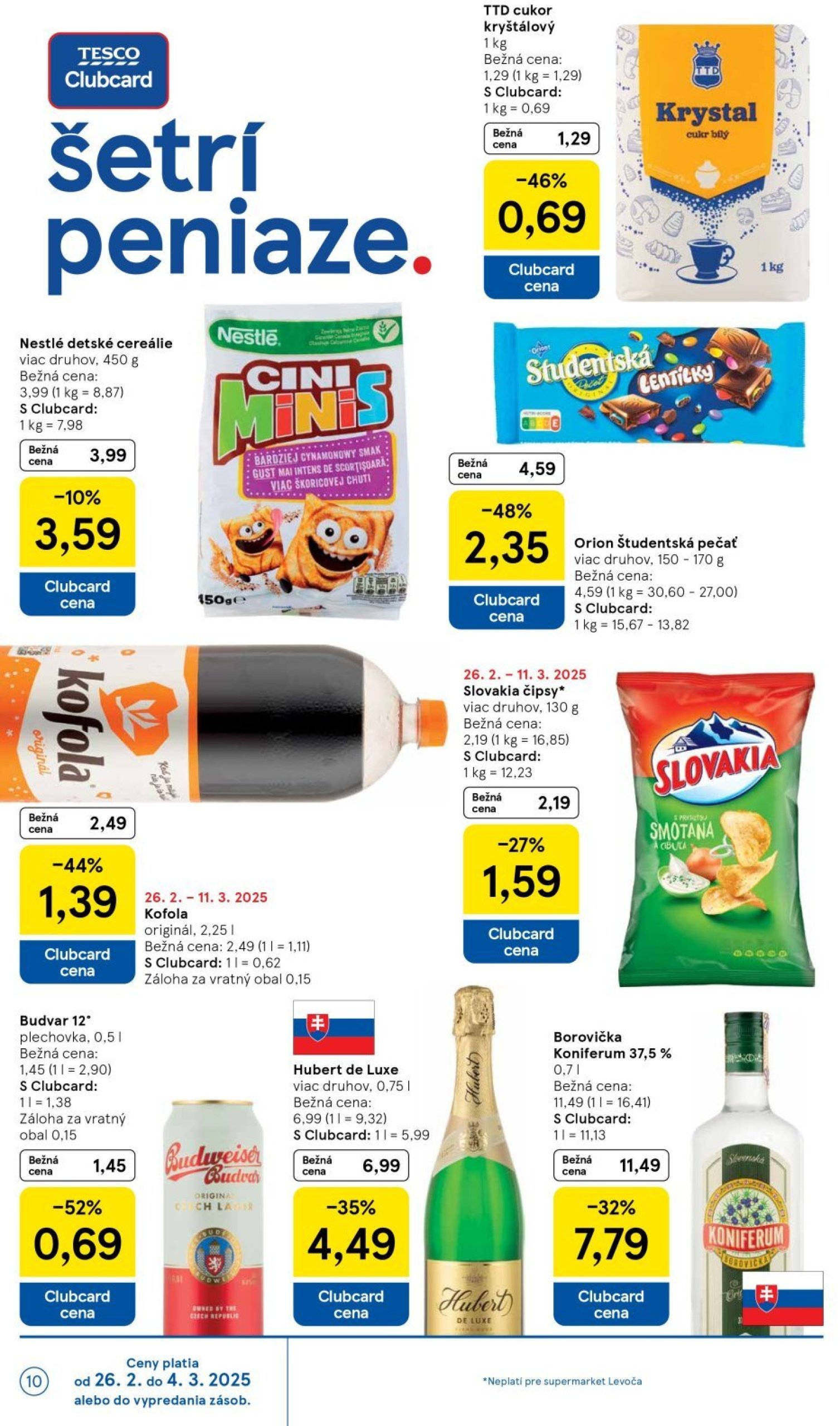 tesco - Tesco supermarket leták platný od 26.02. - 04.03. - page: 10