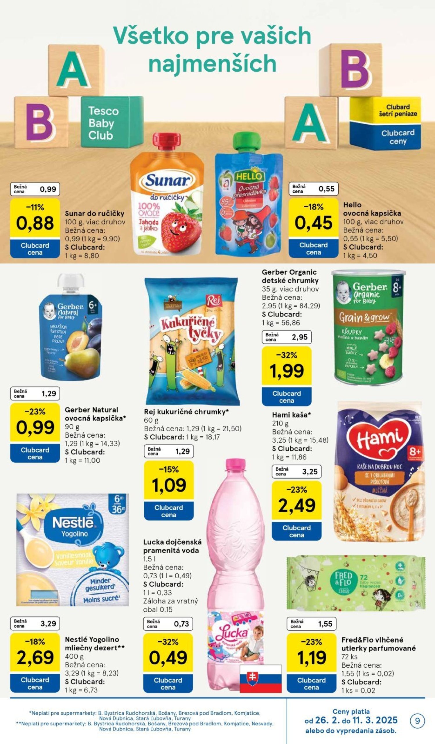 tesco - Tesco supermarket leták platný od 26.02. - 04.03. - page: 9