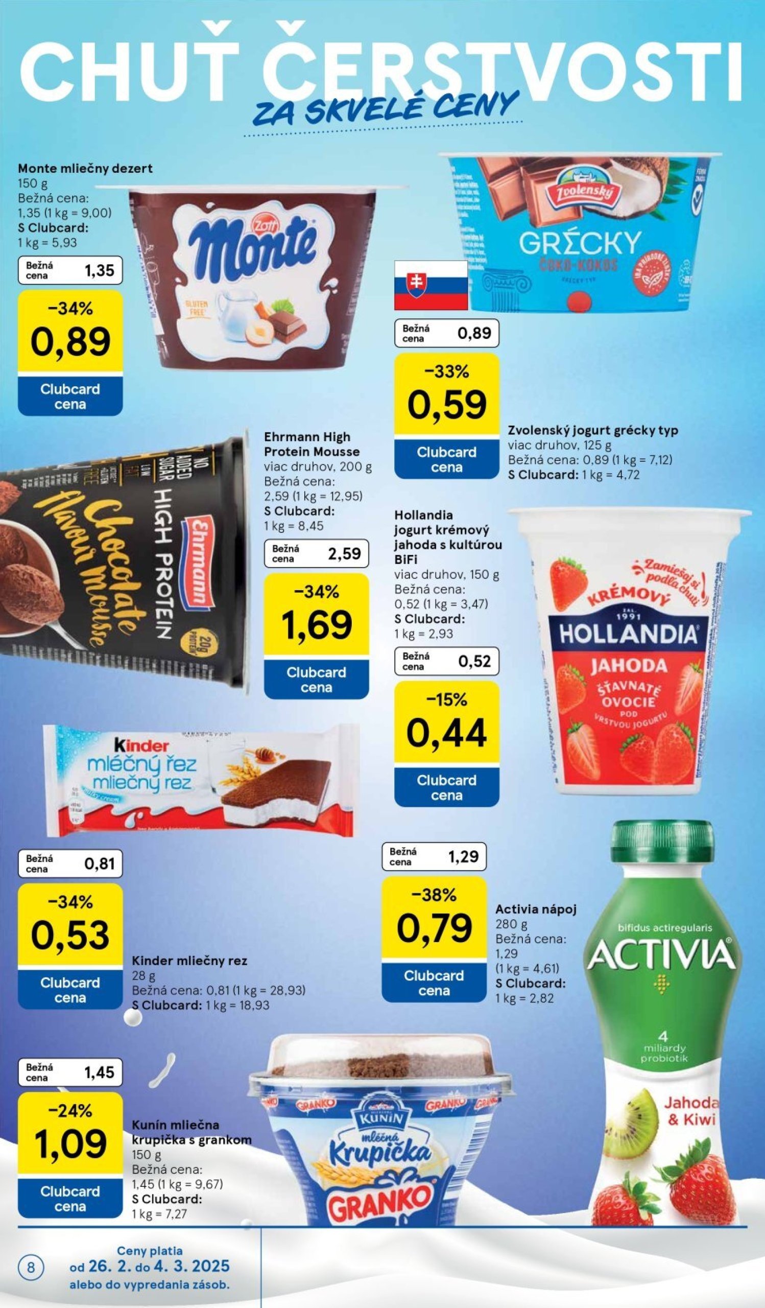 tesco - Tesco supermarket leták platný od 26.02. - 04.03. - page: 8