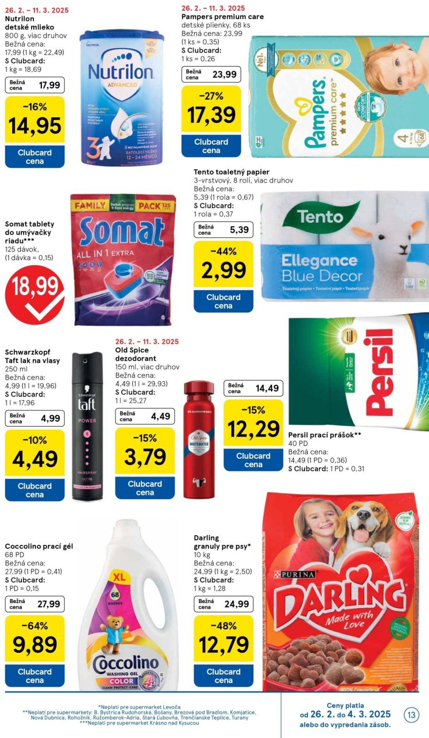 tesco - Tesco supermarket leták platný od 26.02. - 04.03. - page: 13