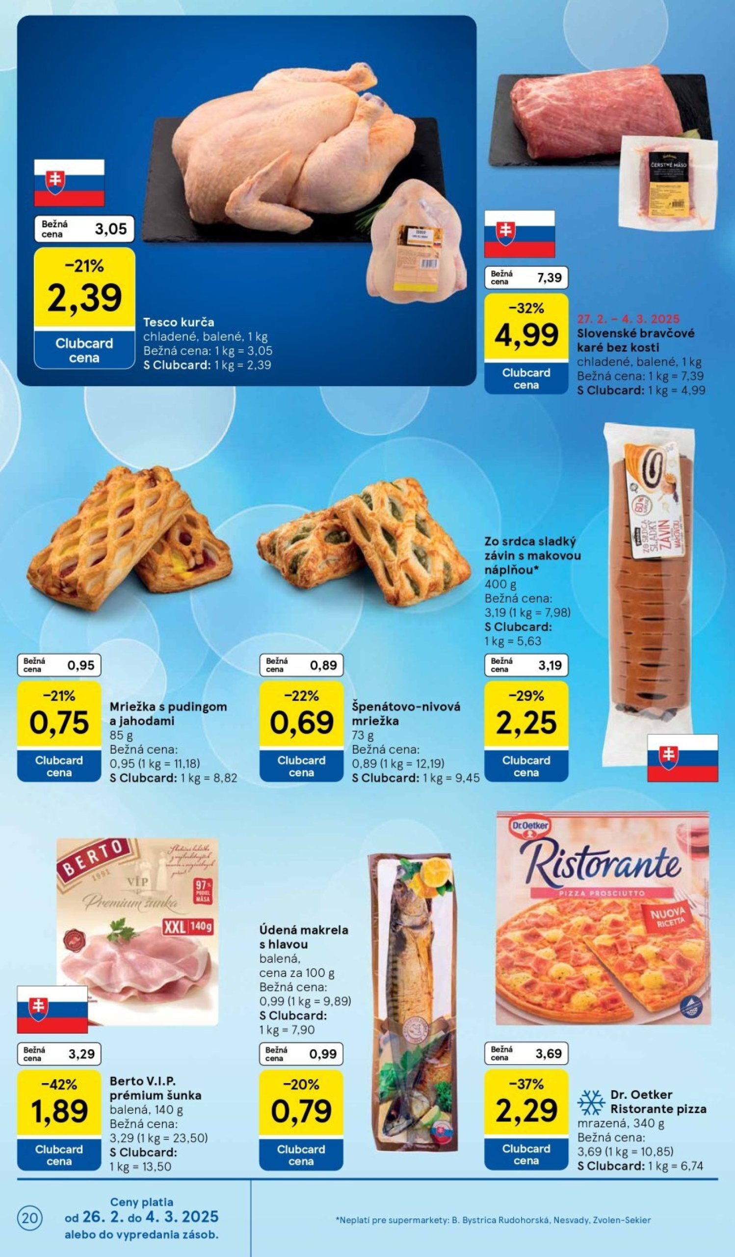 tesco - Tesco supermarket leták platný od 26.02. - 04.03. - page: 20