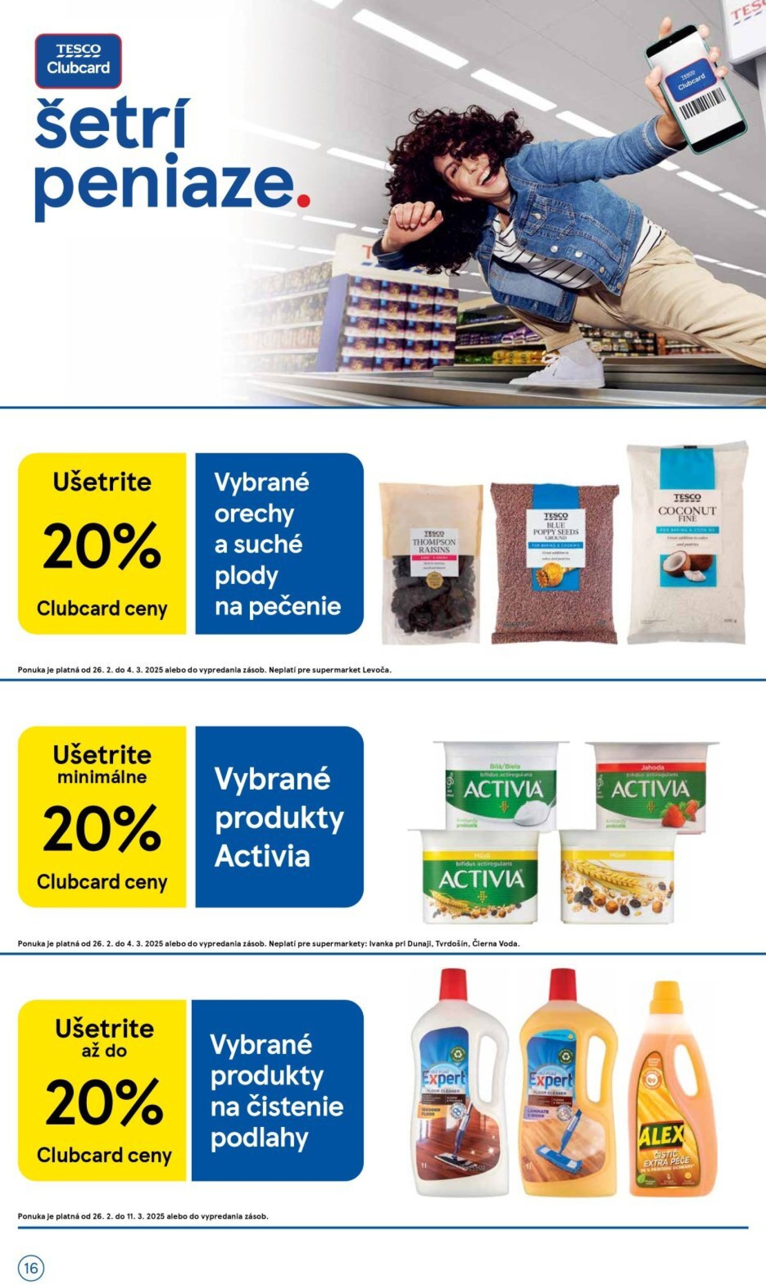 tesco - Tesco supermarket leták platný od 26.02. - 04.03. - page: 16