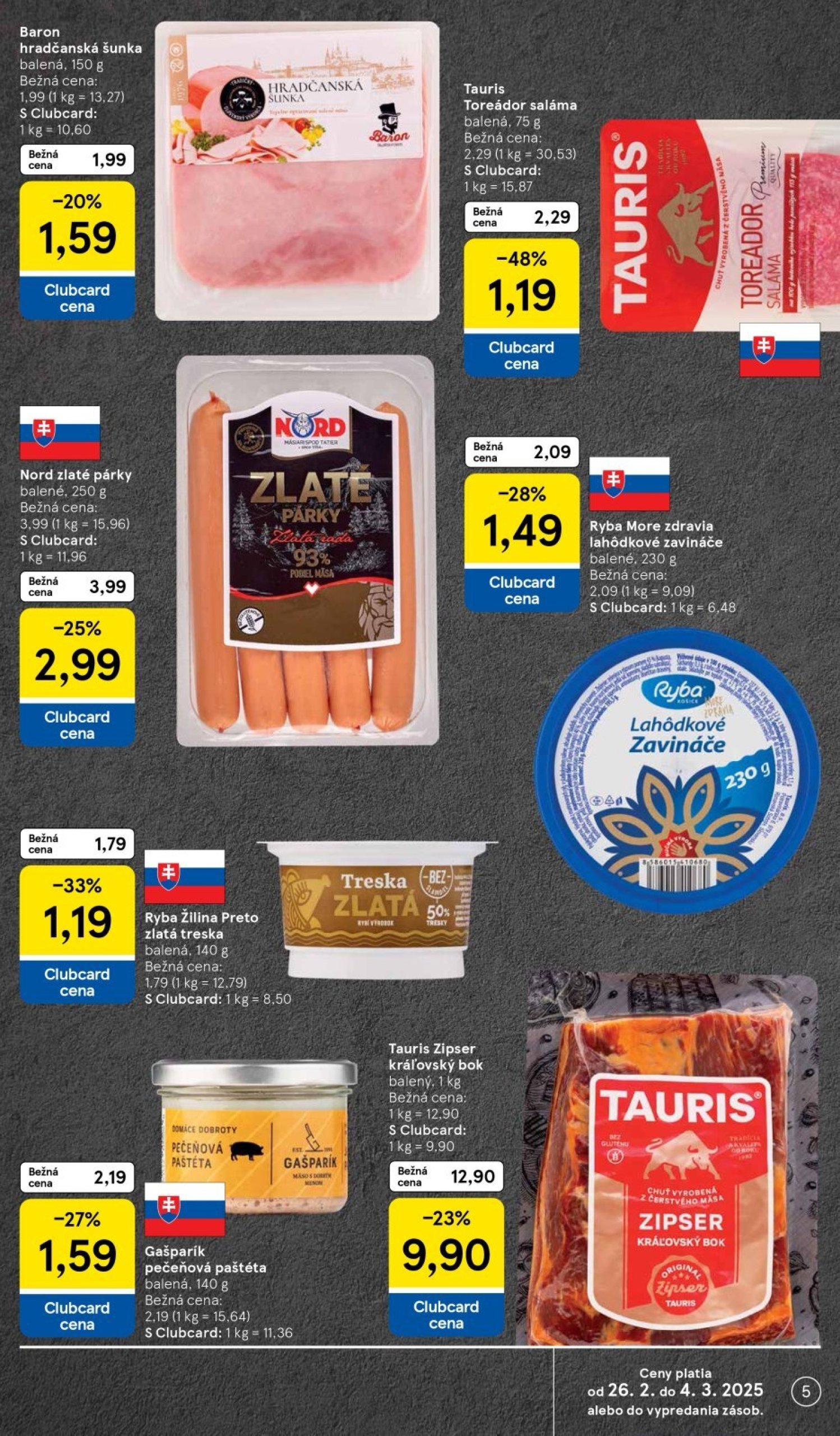 tesco - Tesco supermarket leták platný od 26.02. - 04.03. - page: 5