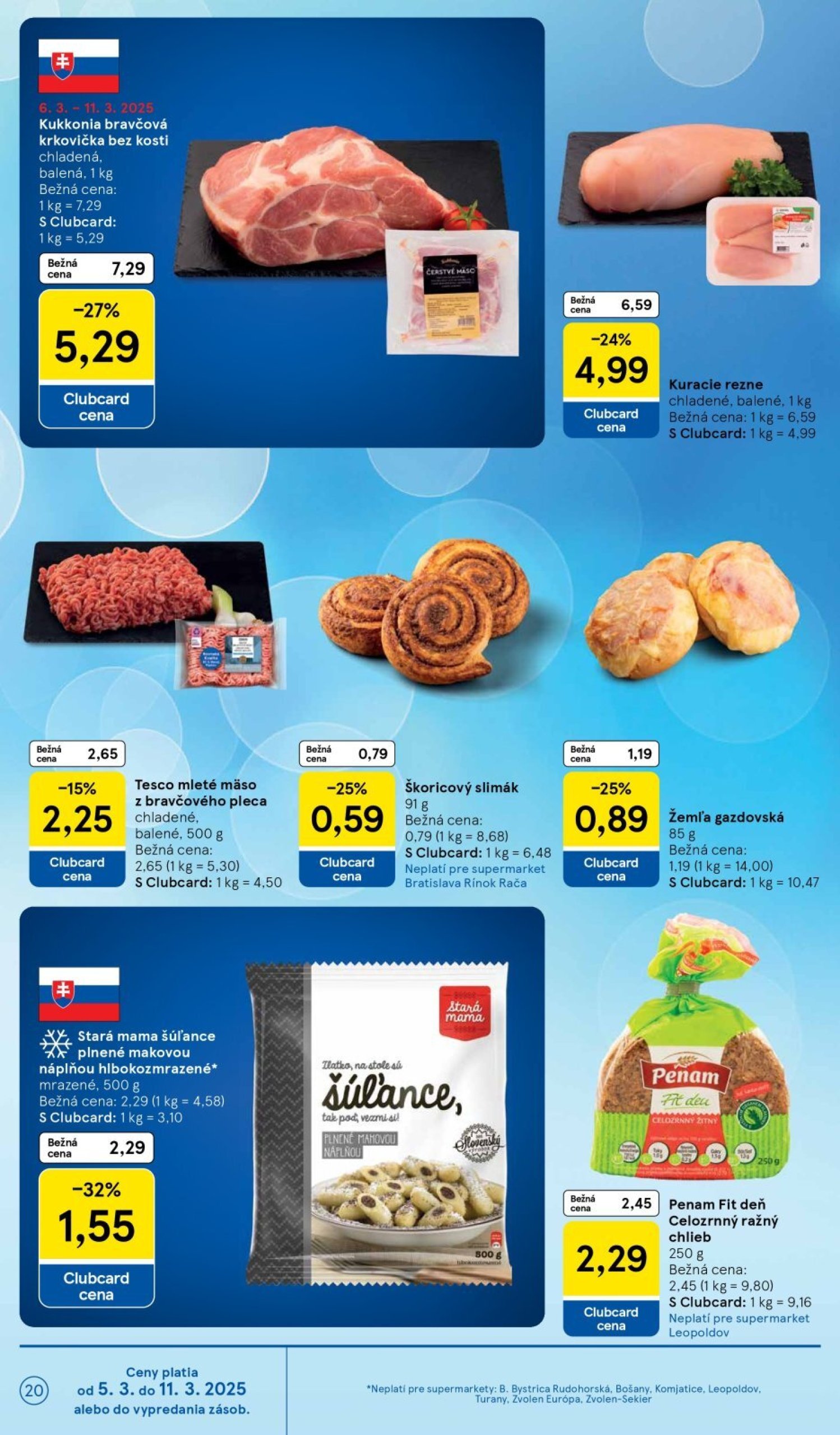 tesco - Tesco supermarket leták platný od 05.03. - 11.03. - page: 20