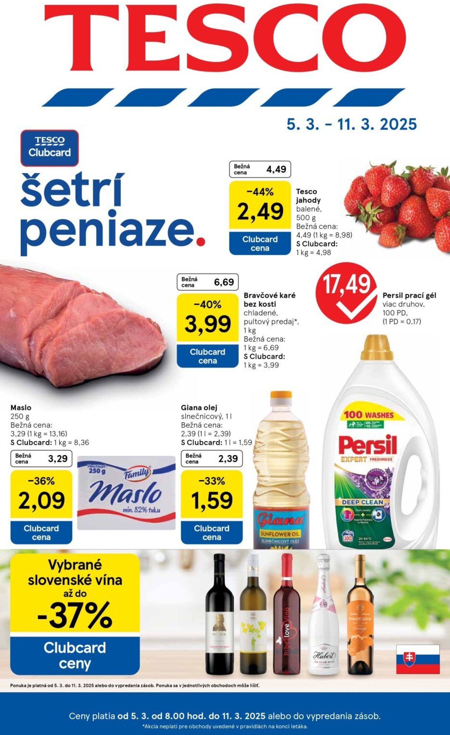 tesco - Tesco leták platný od 05.03. - 11.03.