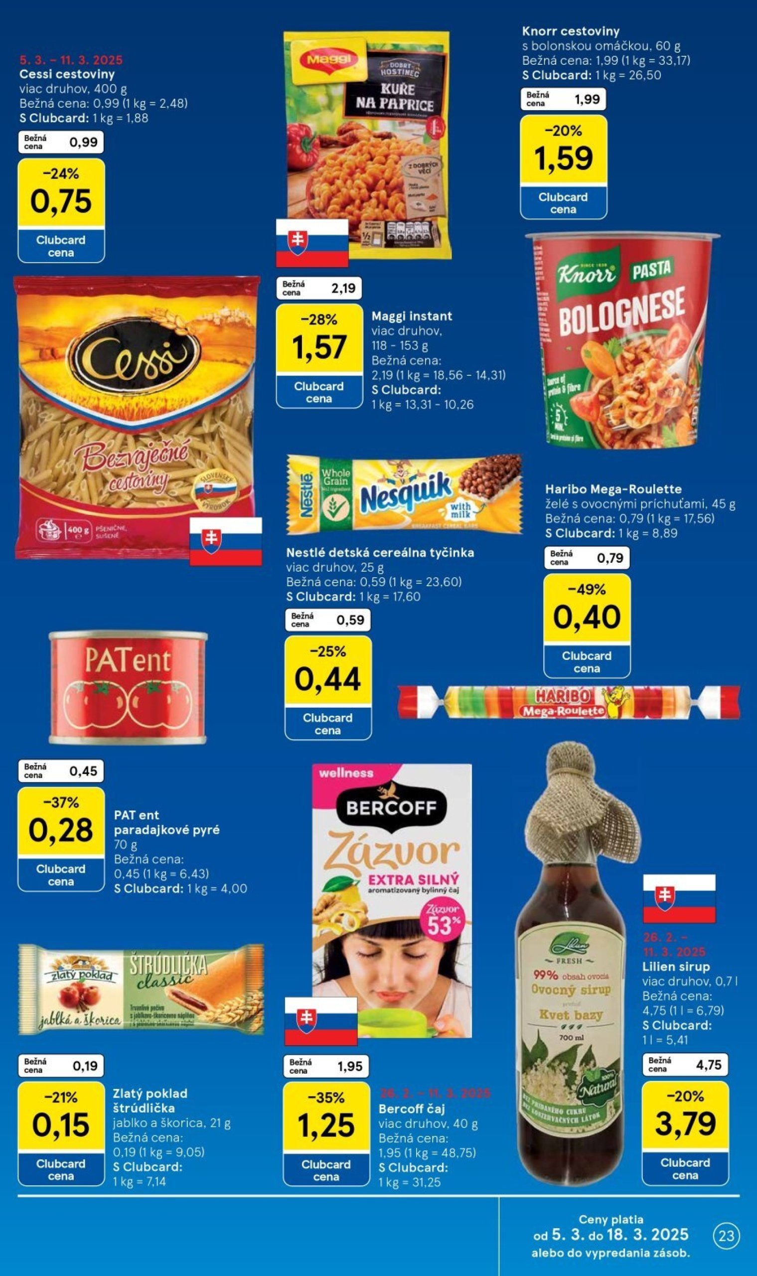 tesco - Tesco leták platný od 05.03. - 11.03. - page: 23