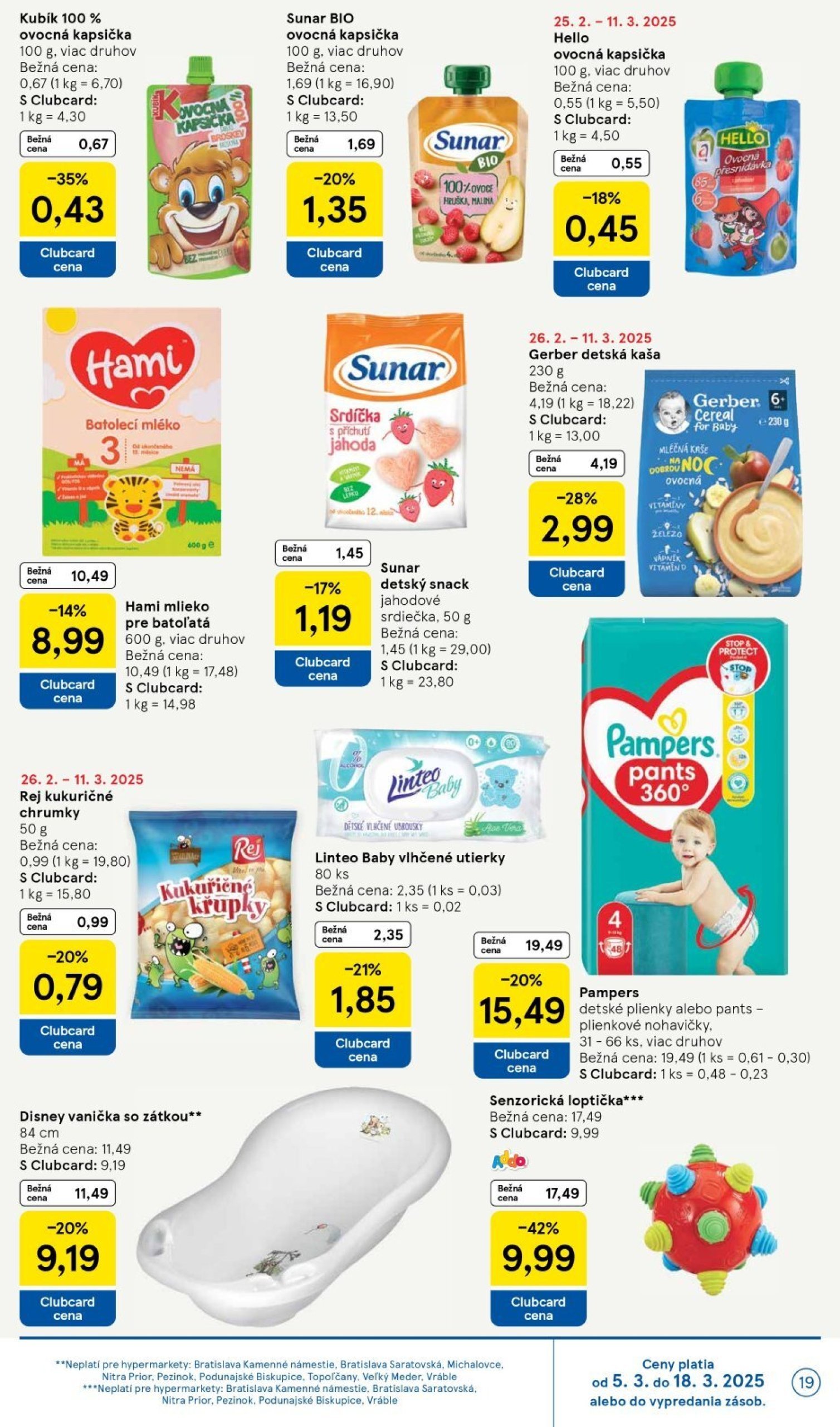 tesco - Tesco leták platný od 05.03. - 11.03. - page: 19