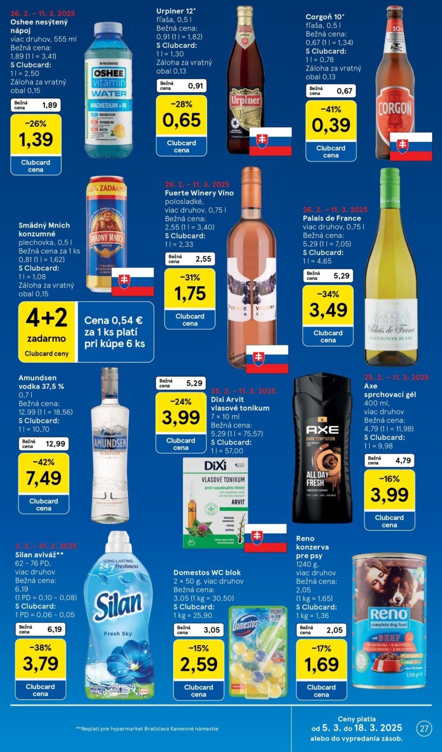 tesco - Tesco leták platný od 05.03. - 11.03. - page: 27