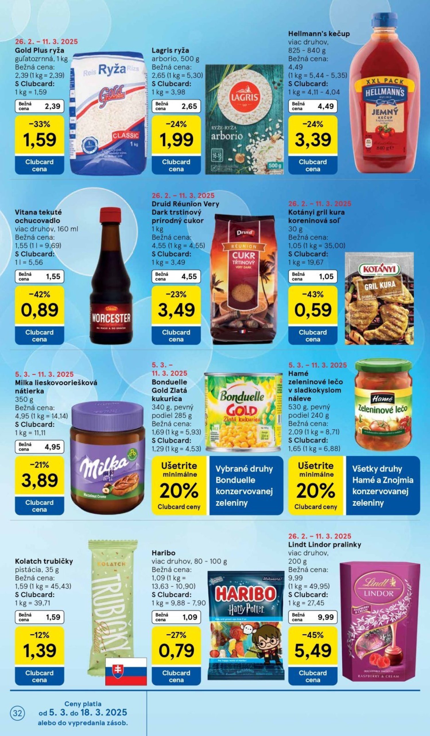 tesco - Tesco leták platný od 05.03. - 11.03. - page: 32