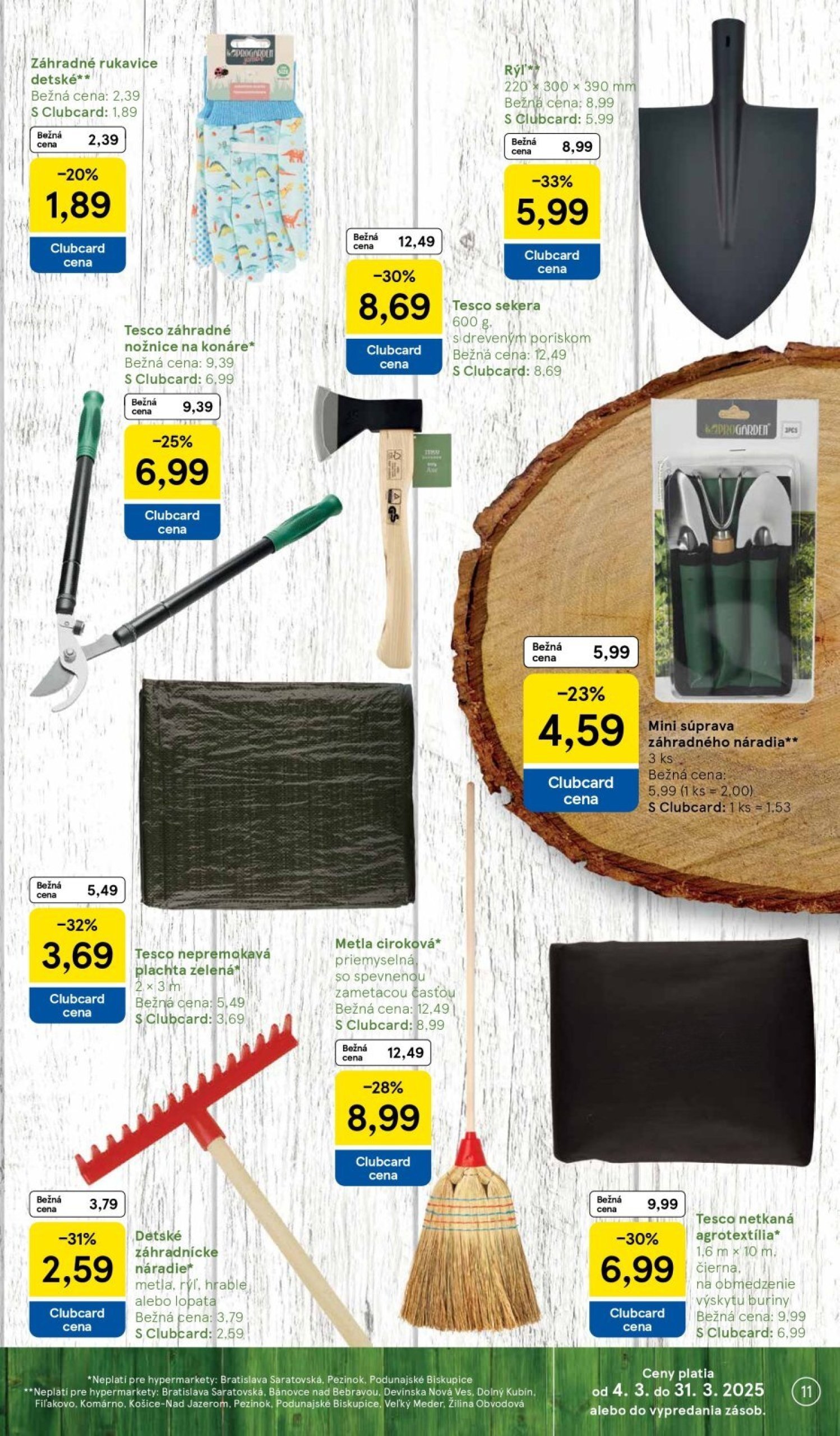 tesco - Tesco - Záhrada leták platný od 04.03. - 24.03. - page: 11