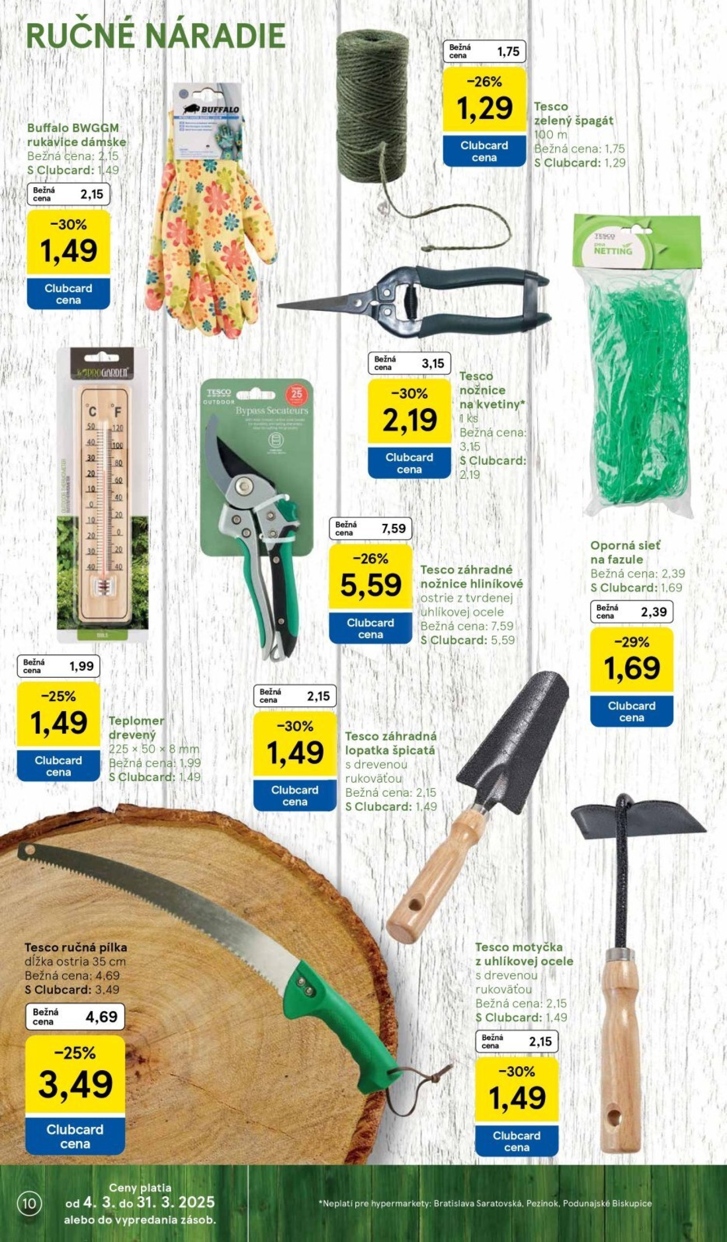 tesco - Tesco - Záhrada leták platný od 04.03. - 24.03. - page: 10