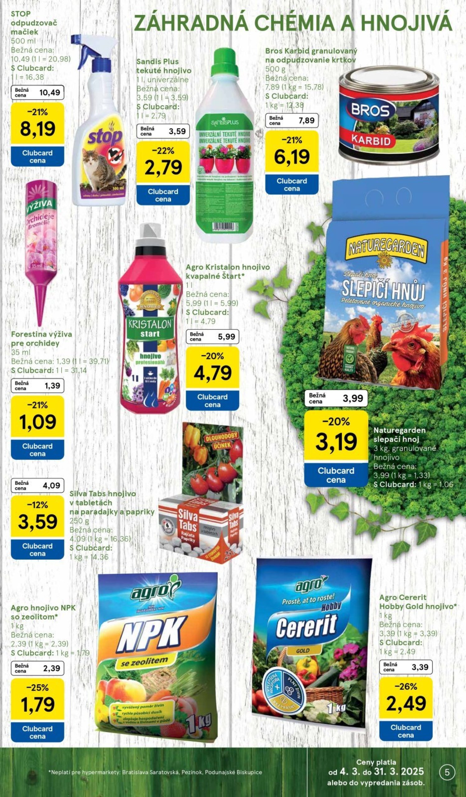 tesco - Tesco - Záhrada leták platný od 04.03. - 24.03. - page: 5