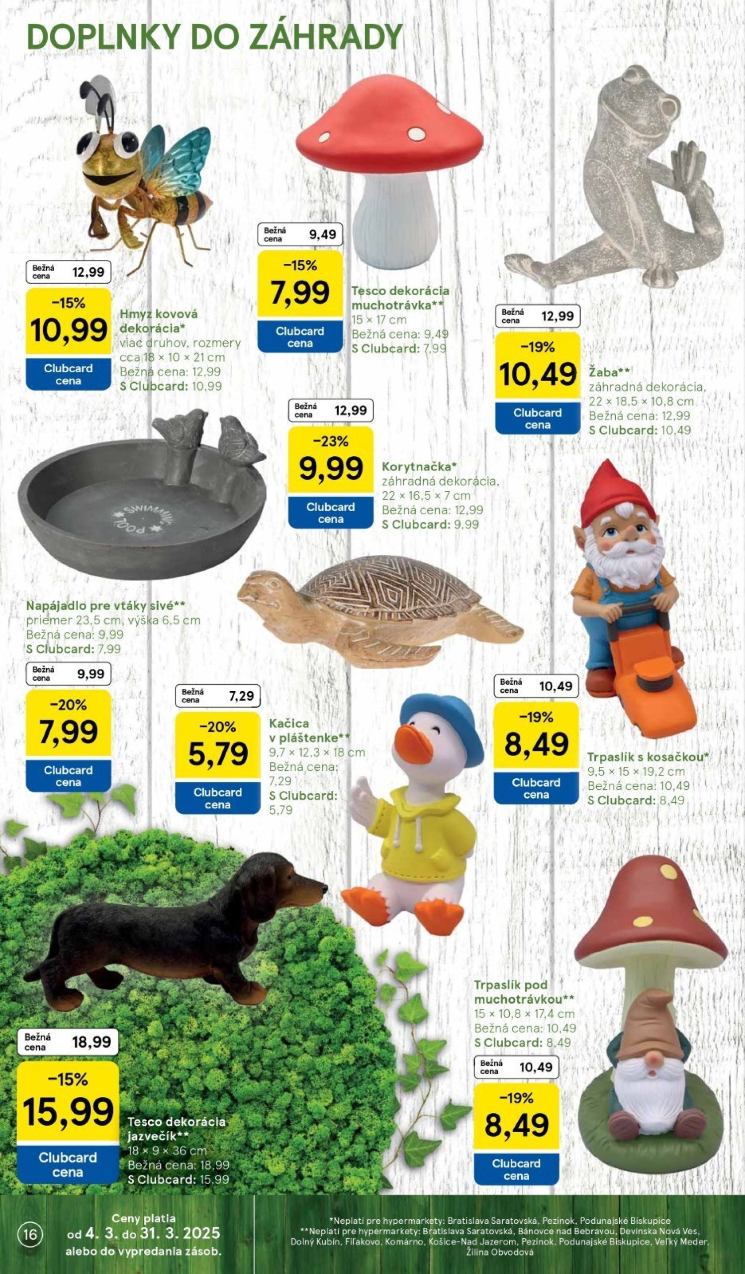 tesco - Tesco - Záhrada leták platný od 04.03. - 24.03. - page: 16