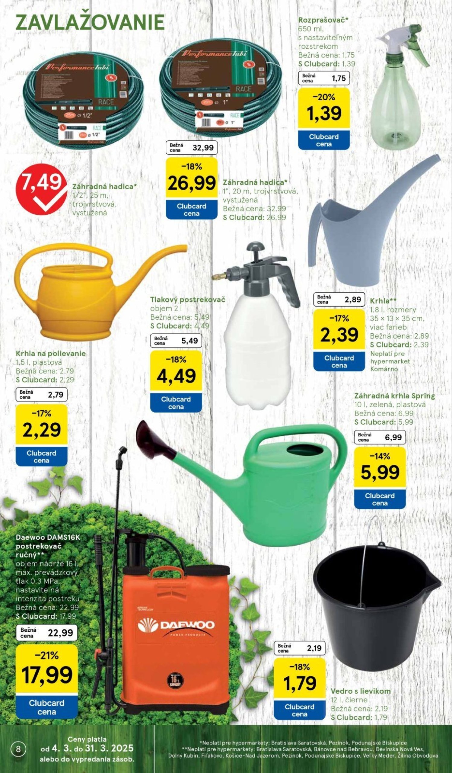 tesco - Tesco - Záhrada leták platný od 04.03. - 24.03. - page: 8